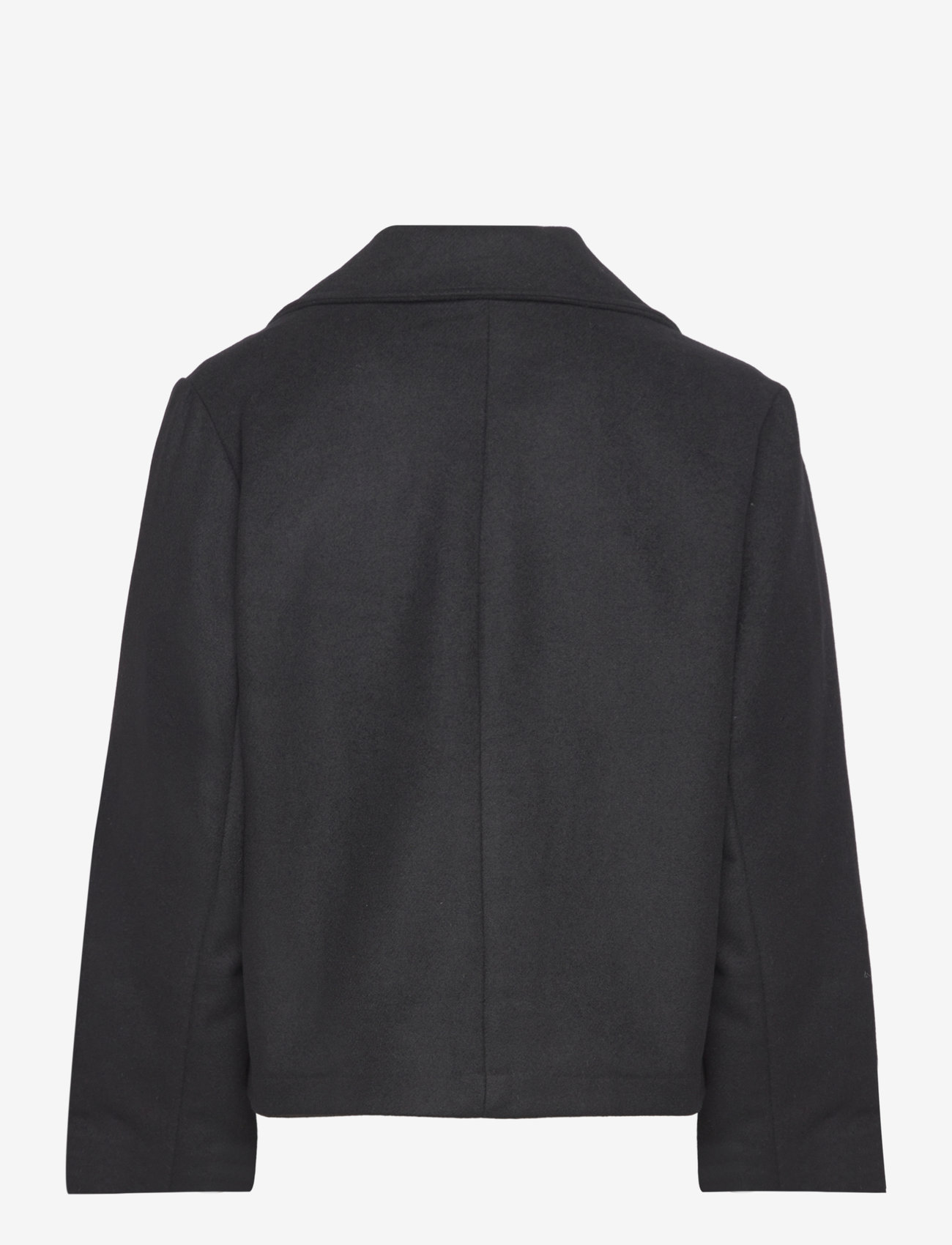 Object - OBJKEILY SHORT JACKET NOOS - wolljacken - black - 2