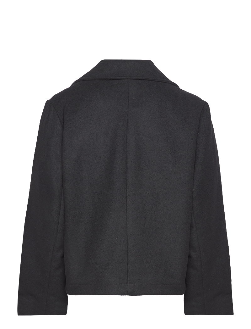 Object - OBJKEILY SHORT JACKET NOOS - wolljacken - black - 2