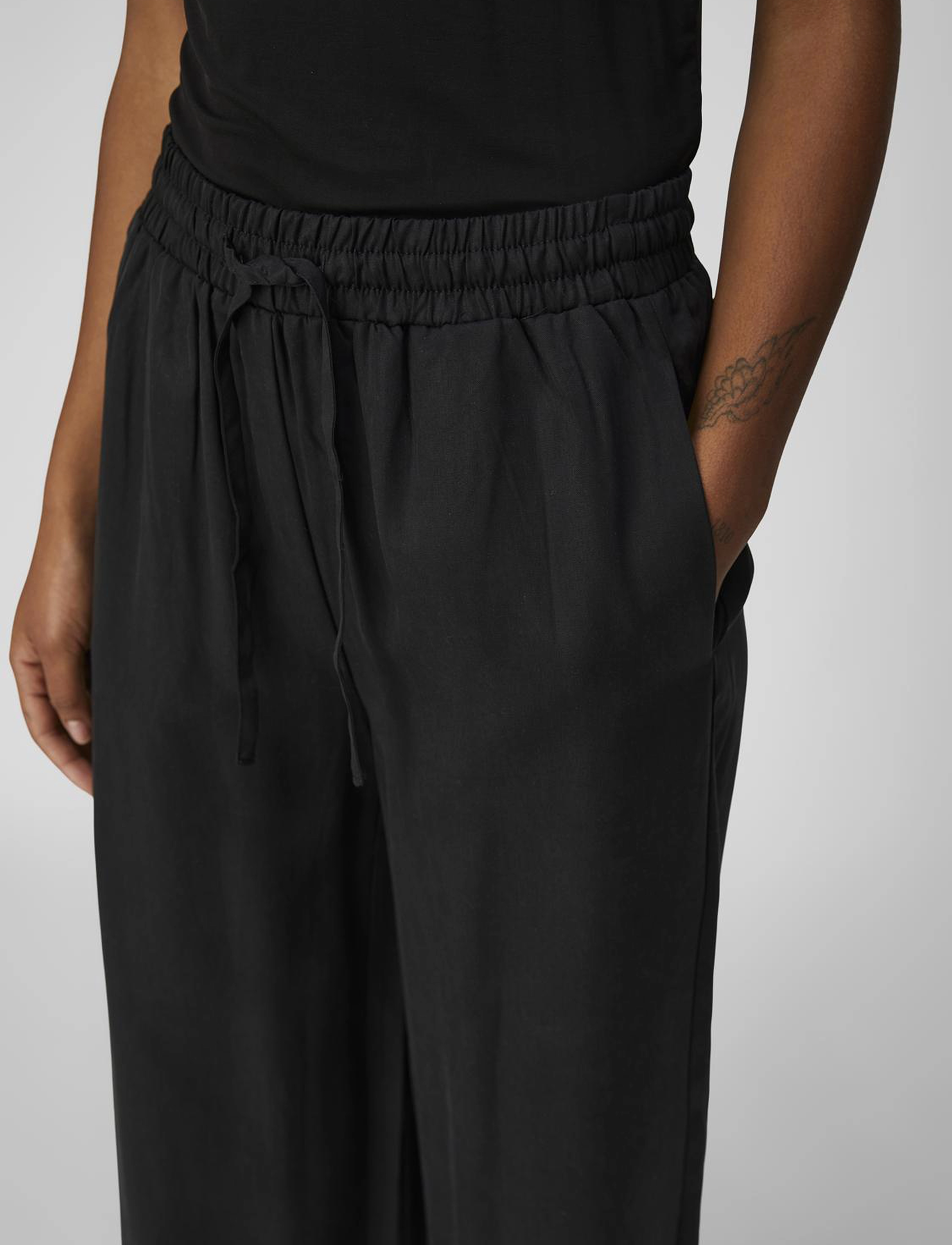 Object - OBJTILDA TALULA LONG PANT NOOS - black - 5