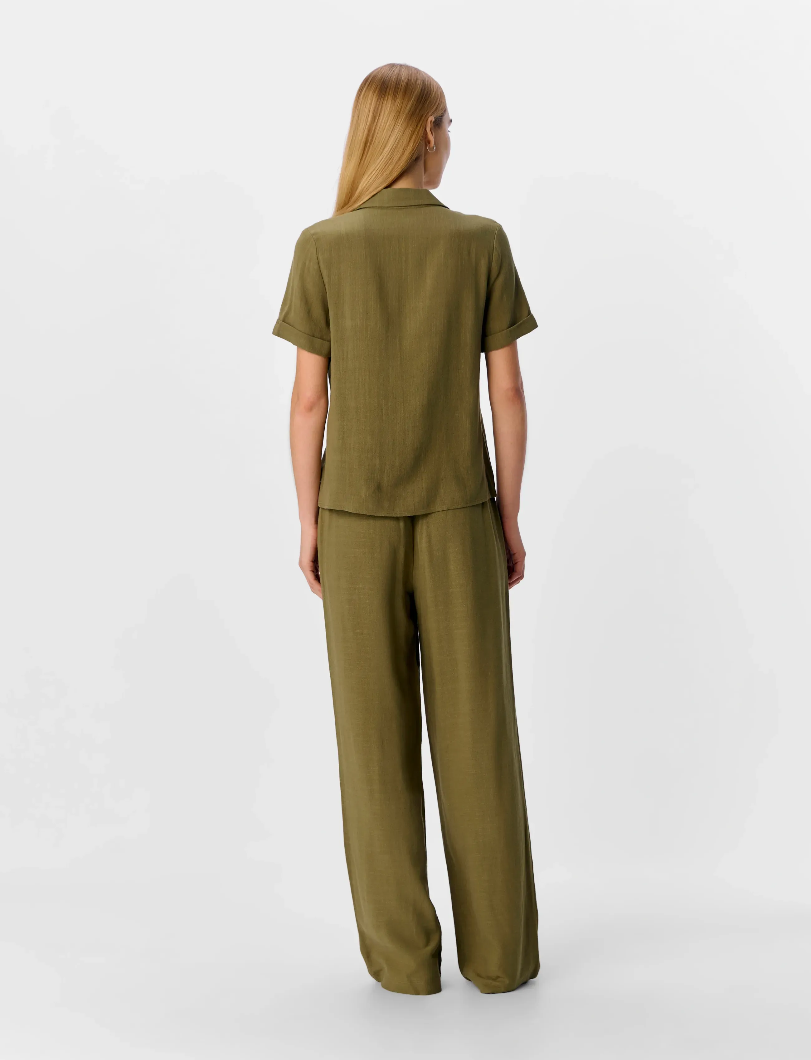 OBJECT Objsanne Aline Wide Pant Noos kostymbyxor dam – bild 2