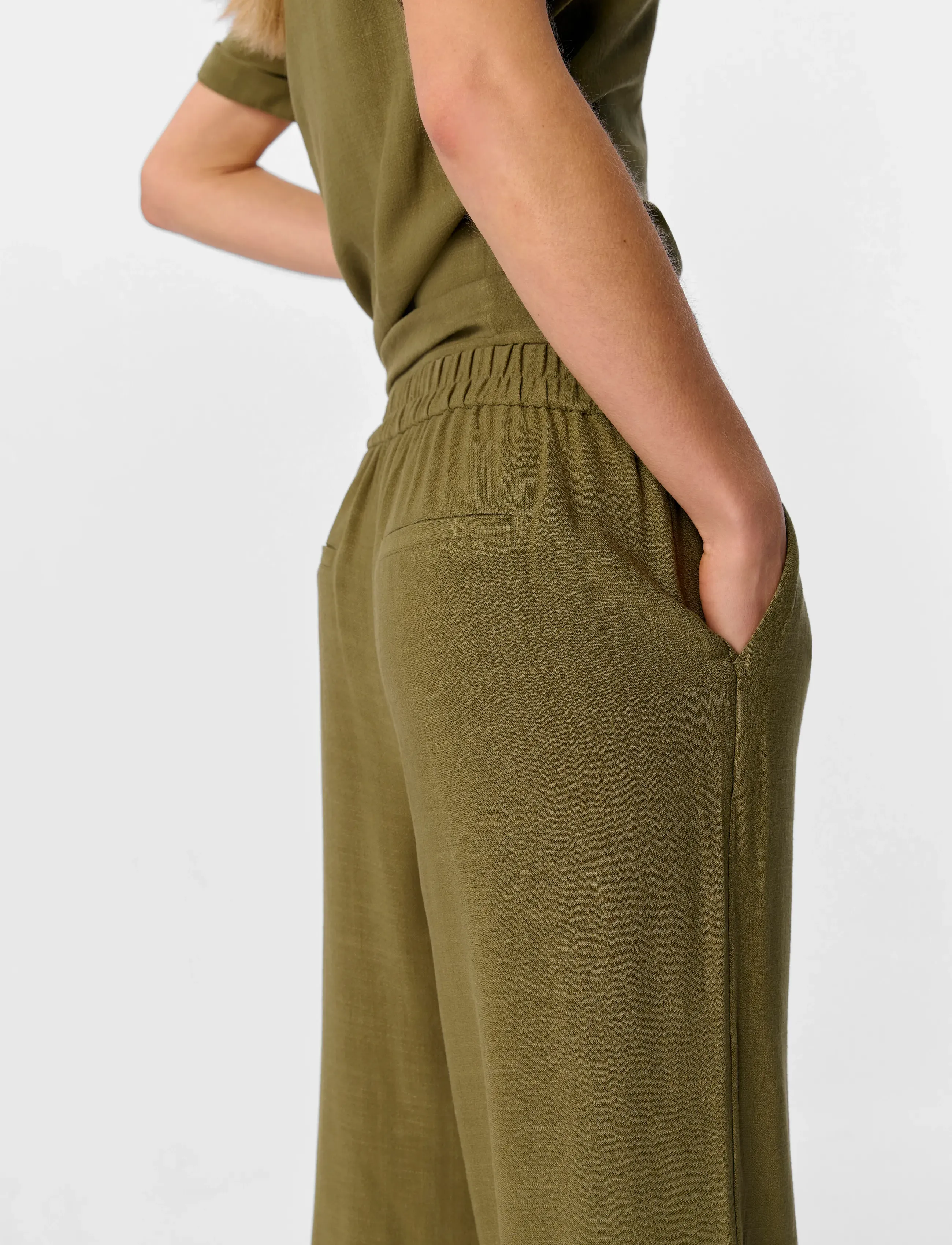 OBJECT Objsanne Aline Wide Pant Noos kostymbyxor dam – bild 4