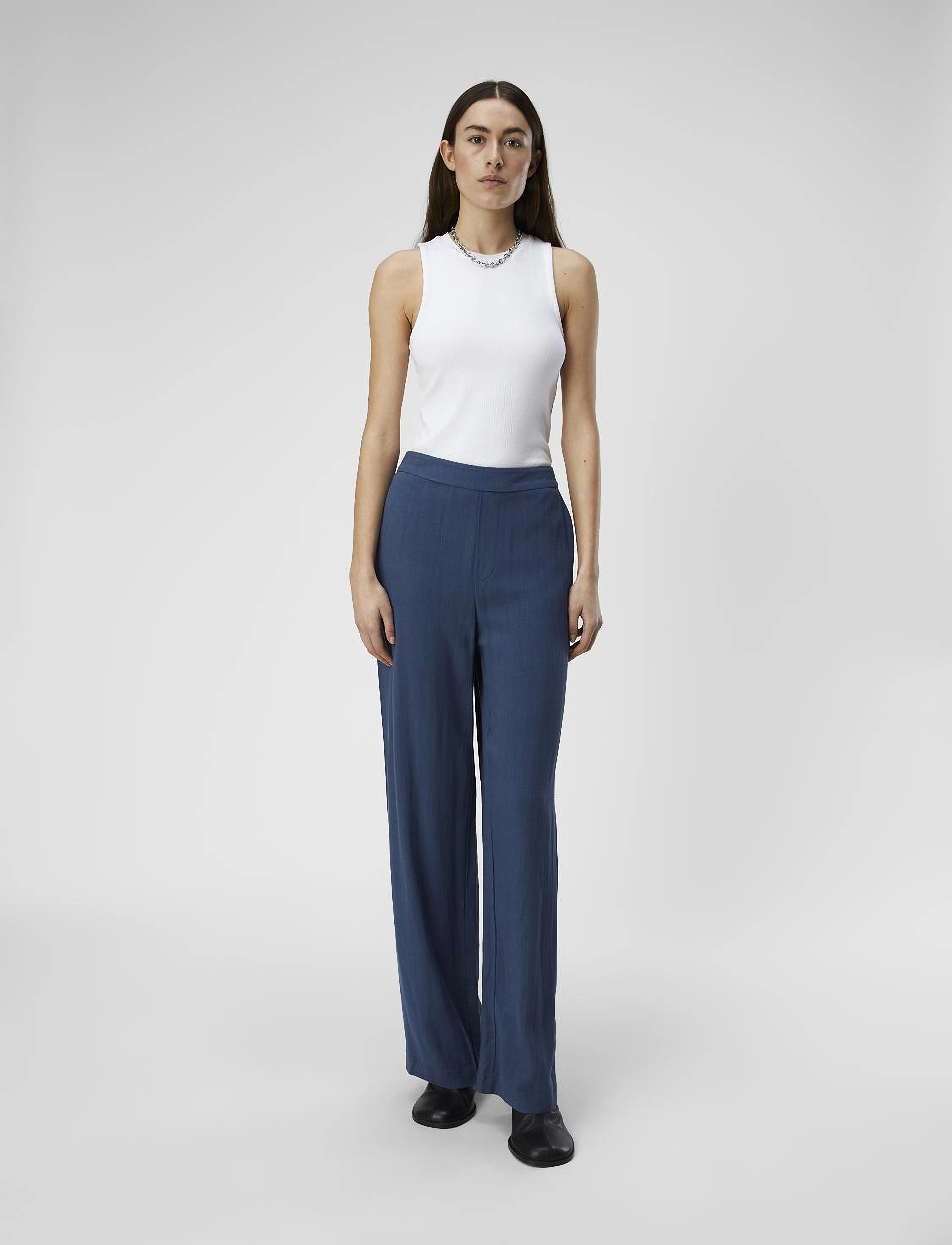 OBJECT Objsanne Aline Wide Pant Noos kostymbyxor dam – bild 3