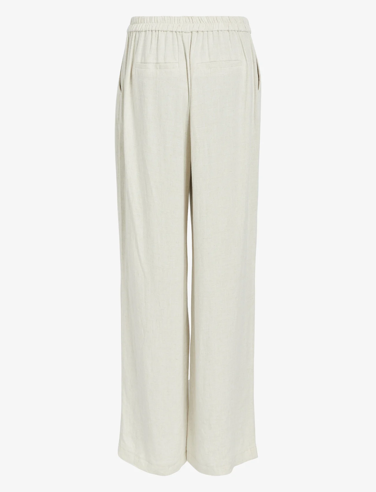 Object - OBJSANNE ALINE WIDE PANT NOOS - party wear at outlet prices - sandshell - 1
