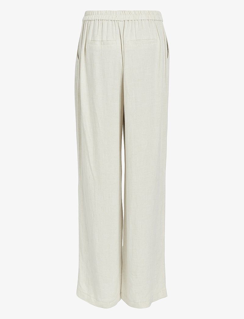 Object - OBJSANNE ALINE WIDE PANT NOOS - pantalons larges - sandshell - 2