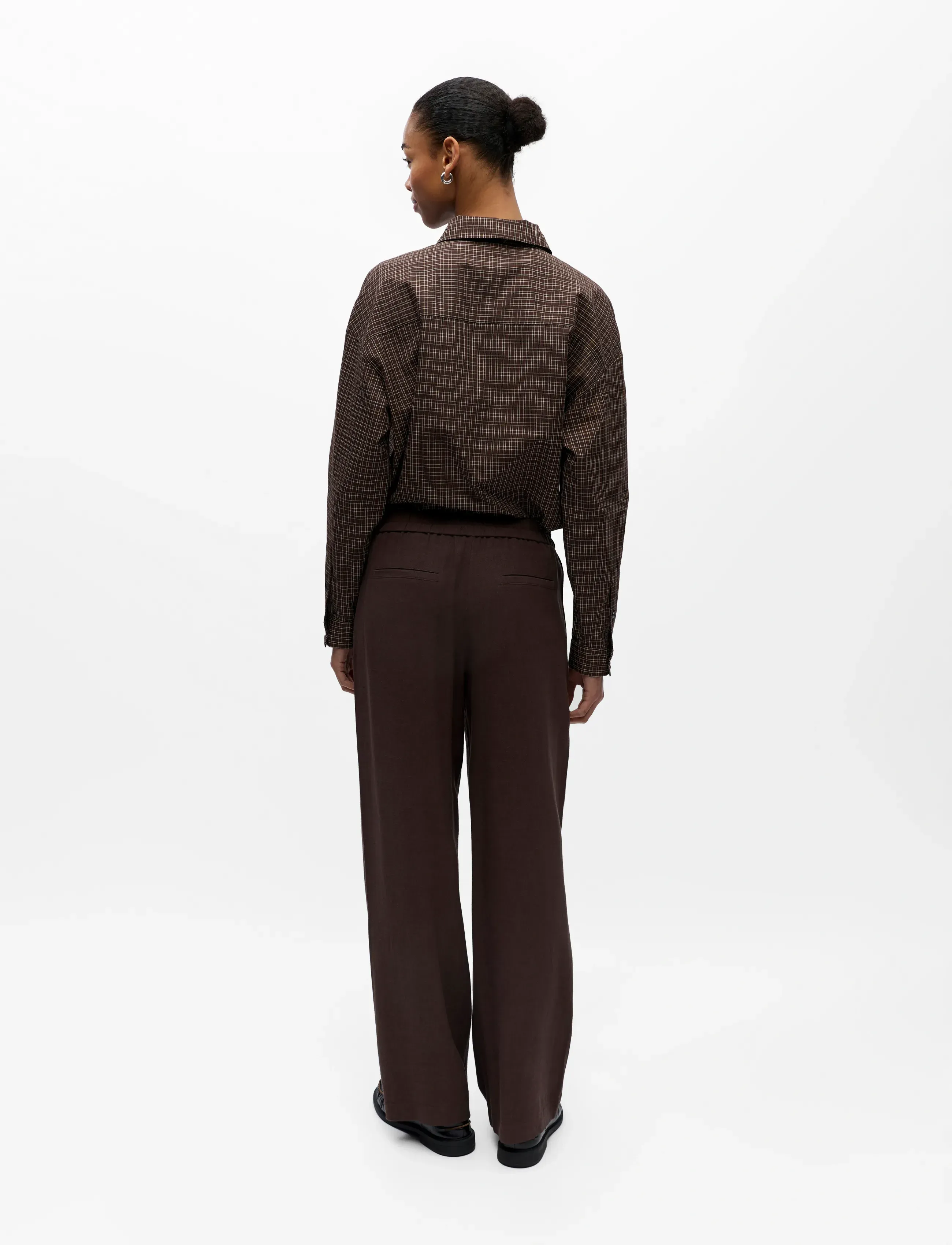 OBJECT Objsanne Aline Wide Pant Noos kostymbyxor dam – bild 2