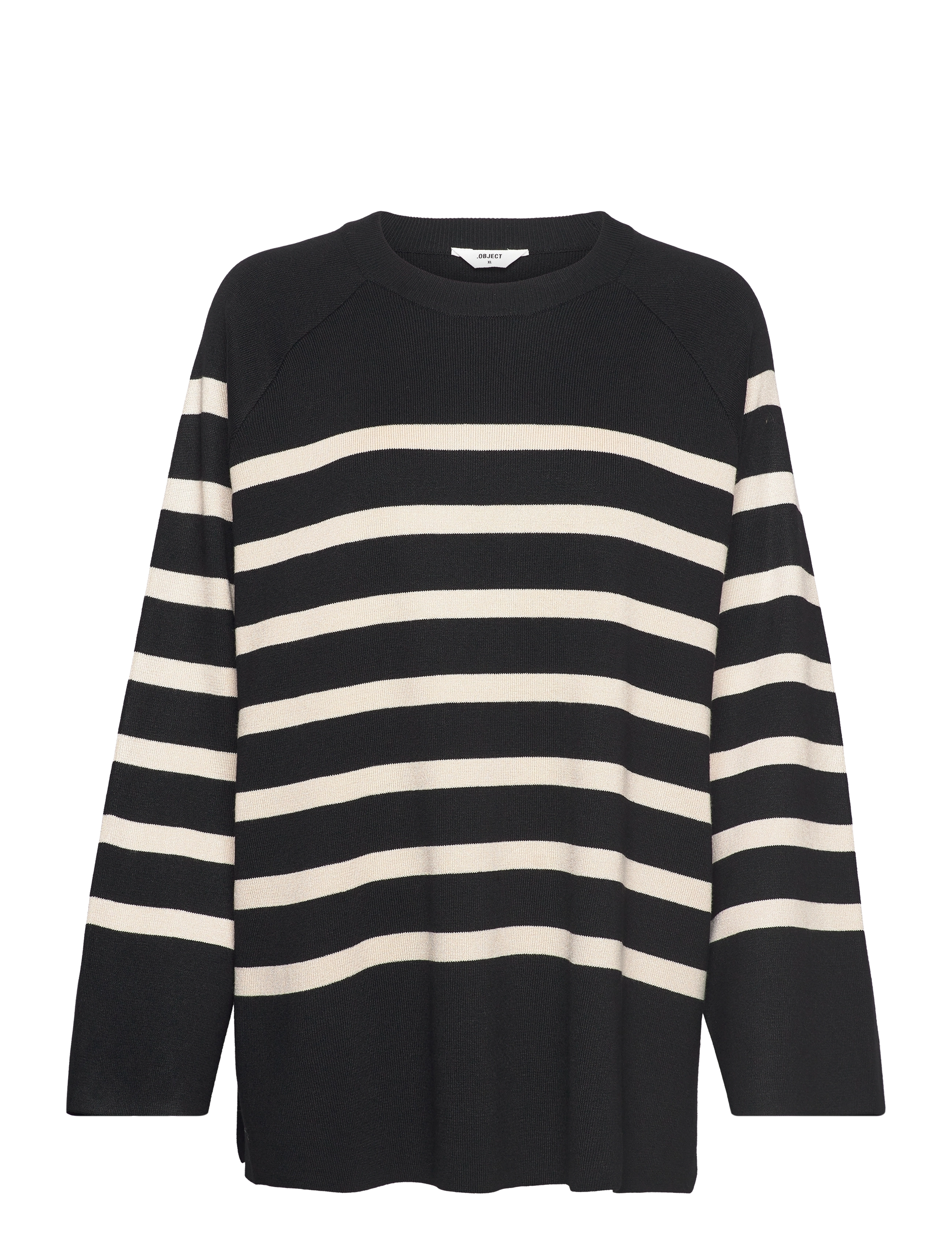 Object - OBJESTER LS KNIT TOP NOOS - pullover - black - 1