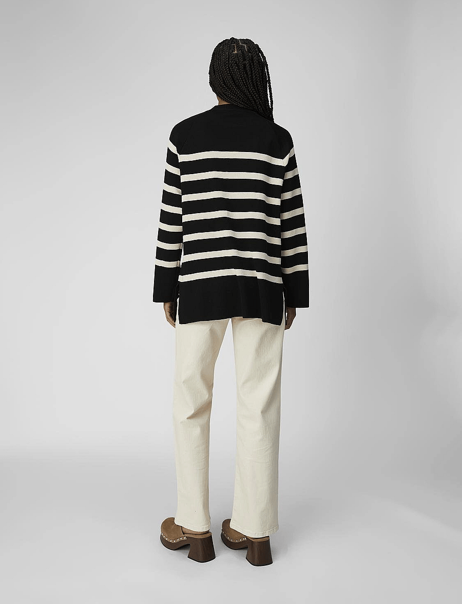 Object - OBJESTER LS KNIT TOP NOOS - pullover - black - 5