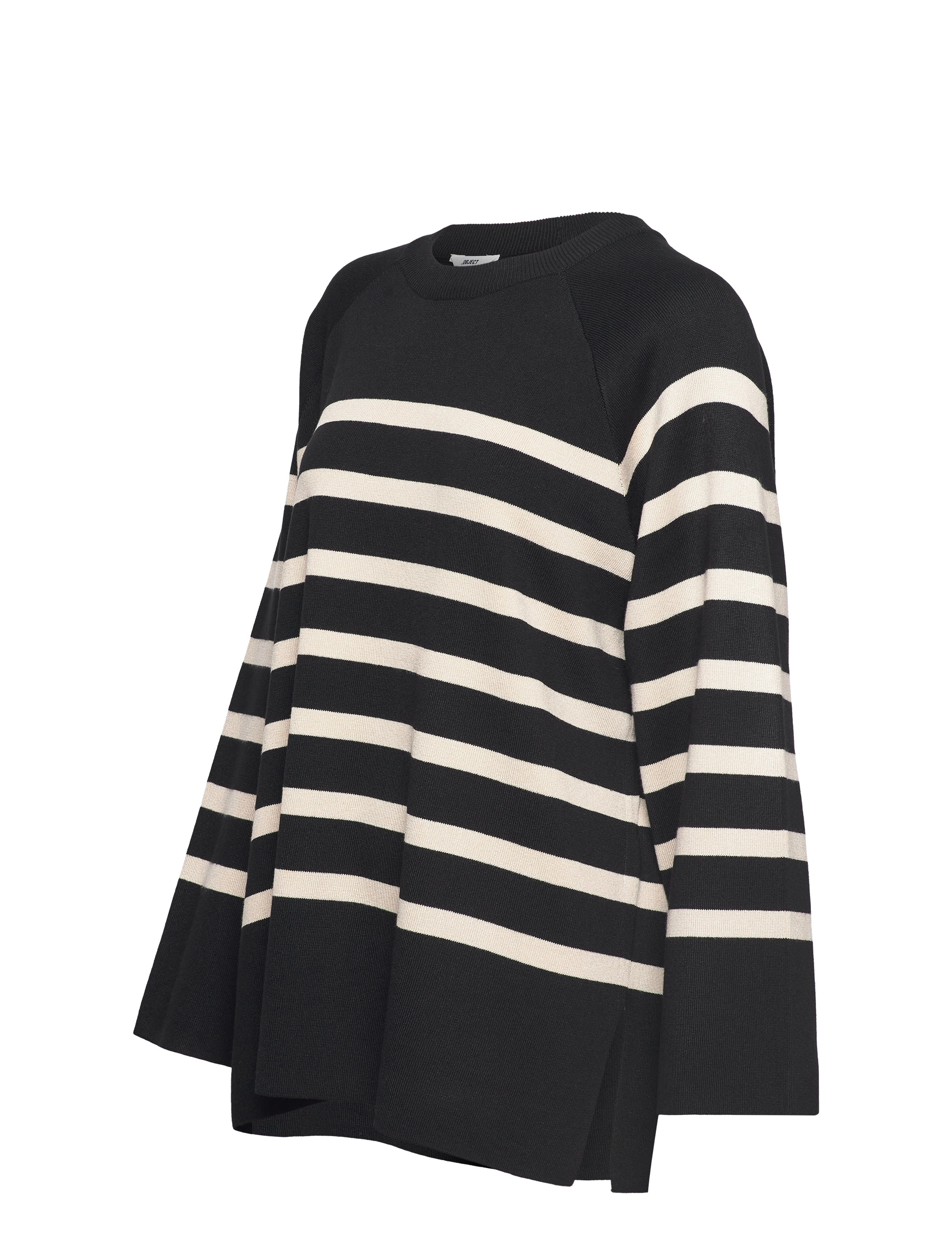 Object - OBJESTER LS KNIT TOP NOOS - pullover - black - 3