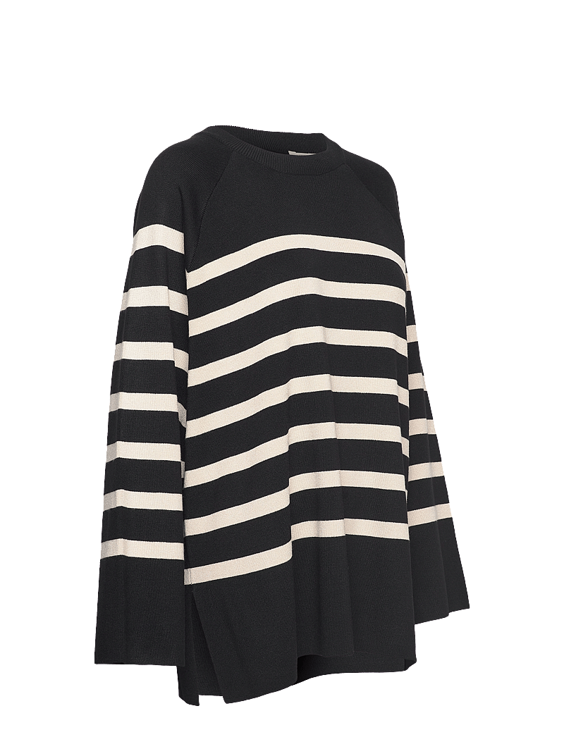 Object - OBJESTER LS KNIT TOP NOOS - sviitrid - black - 4