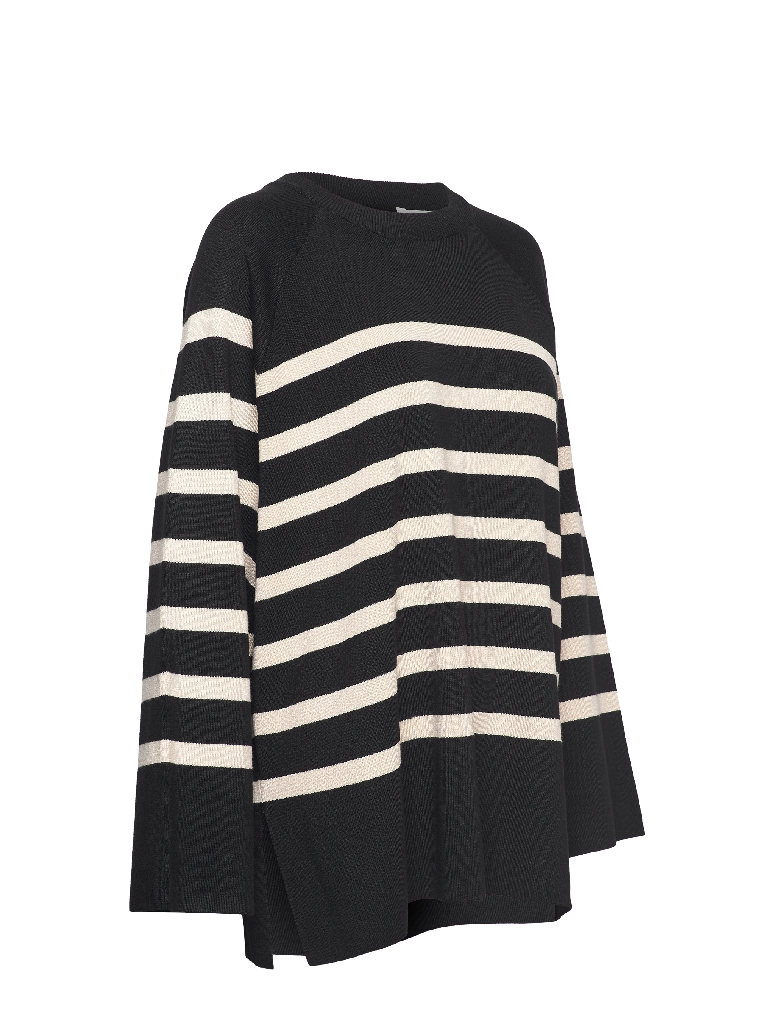 Object - OBJESTER LS KNIT TOP NOOS - strikkegensere - black - 4