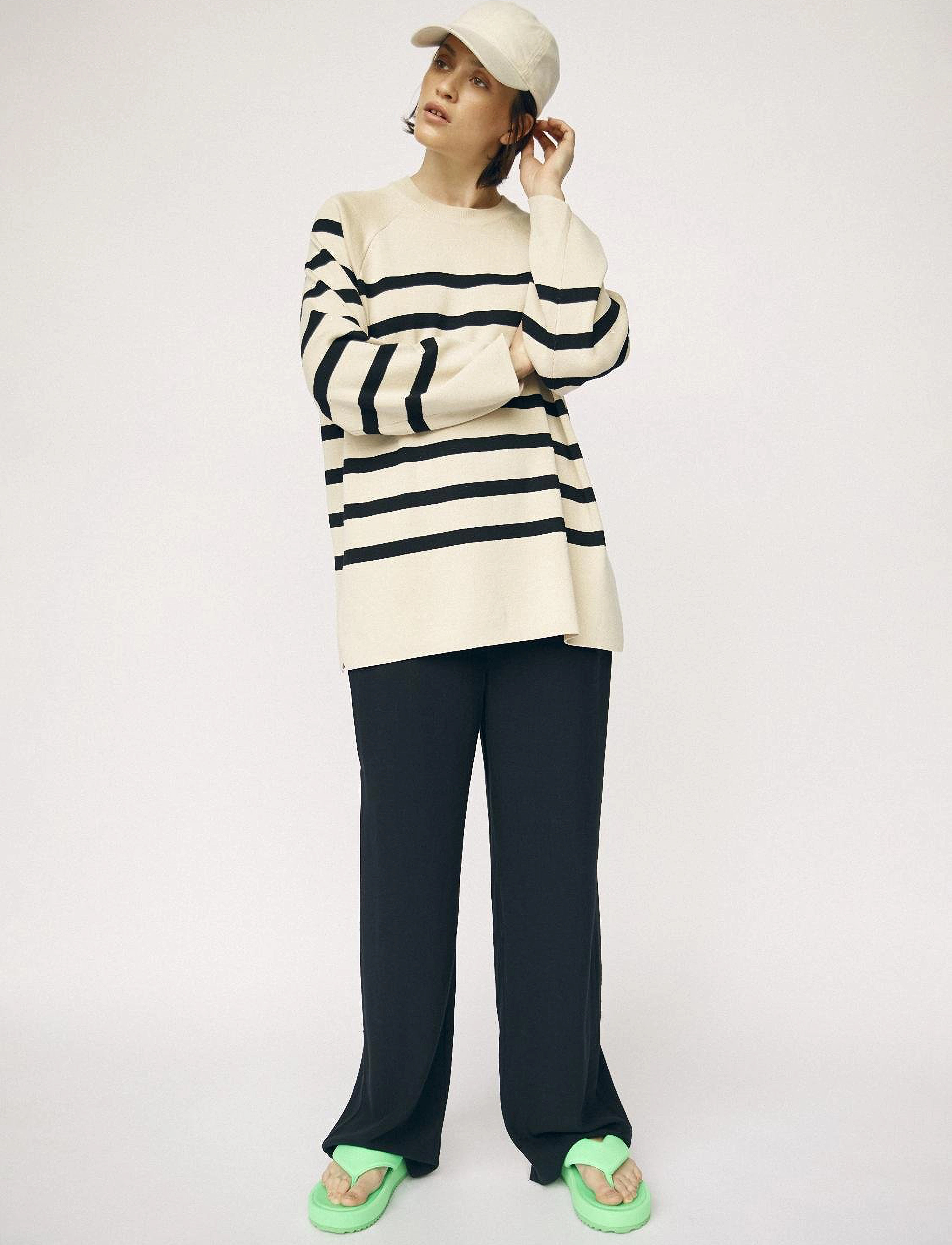 OBJECT Objester Ls Knit Top Noos stickade tröjor dam – bild 5