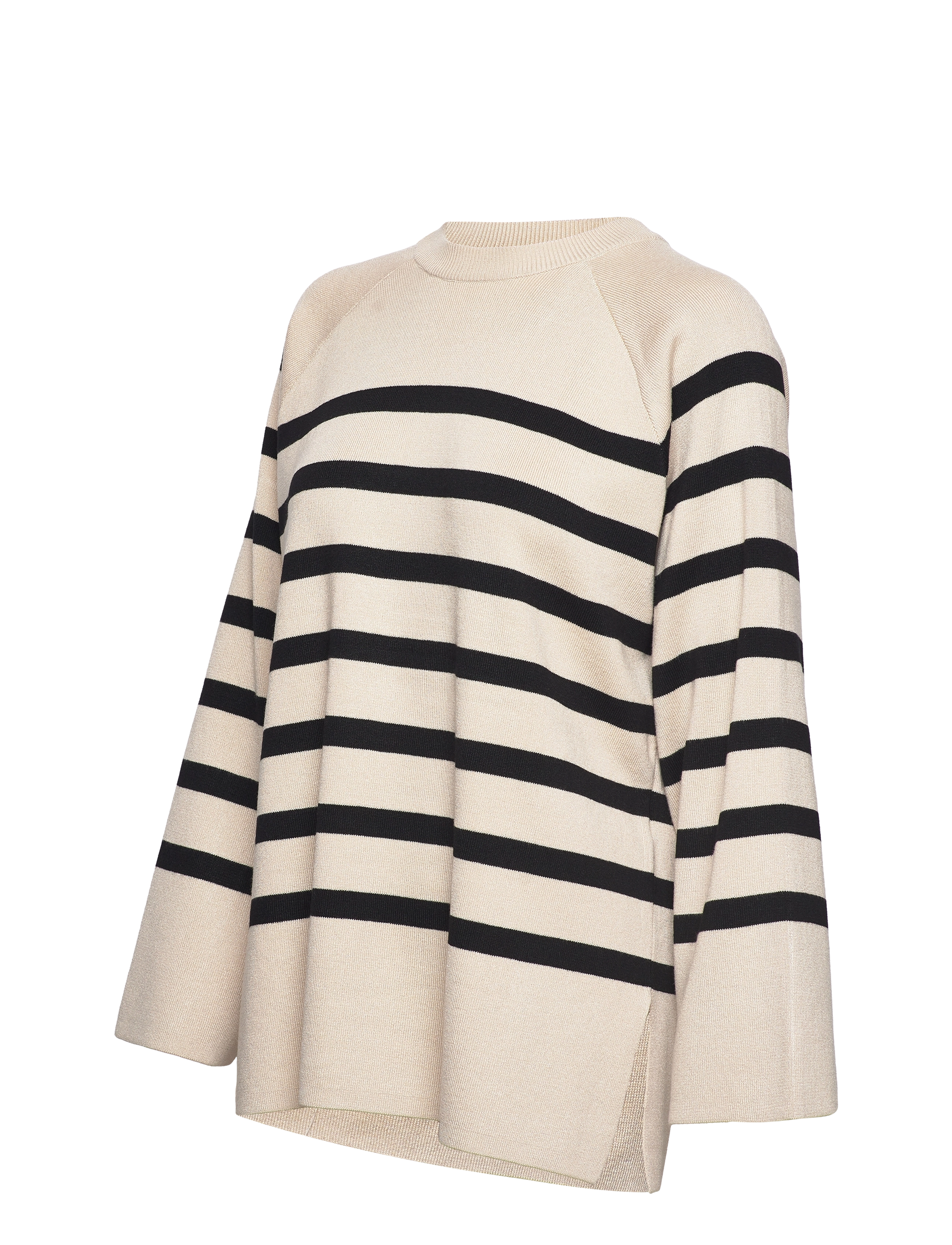 Object - OBJESTER LS KNIT TOP NOOS - pullover - sandshell - 3
