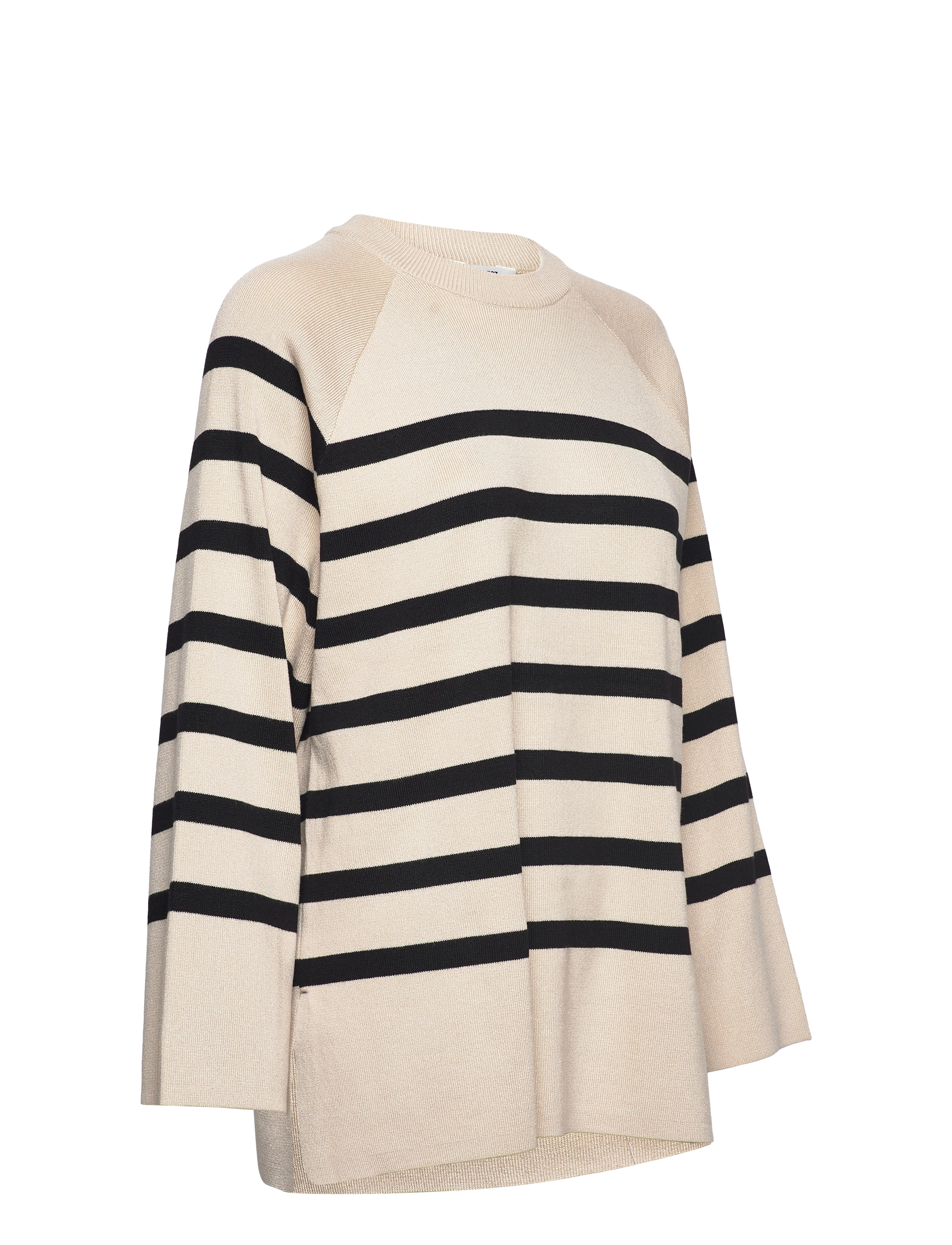 Object - OBJESTER LS KNIT TOP NOOS - pullover - sandshell - 4