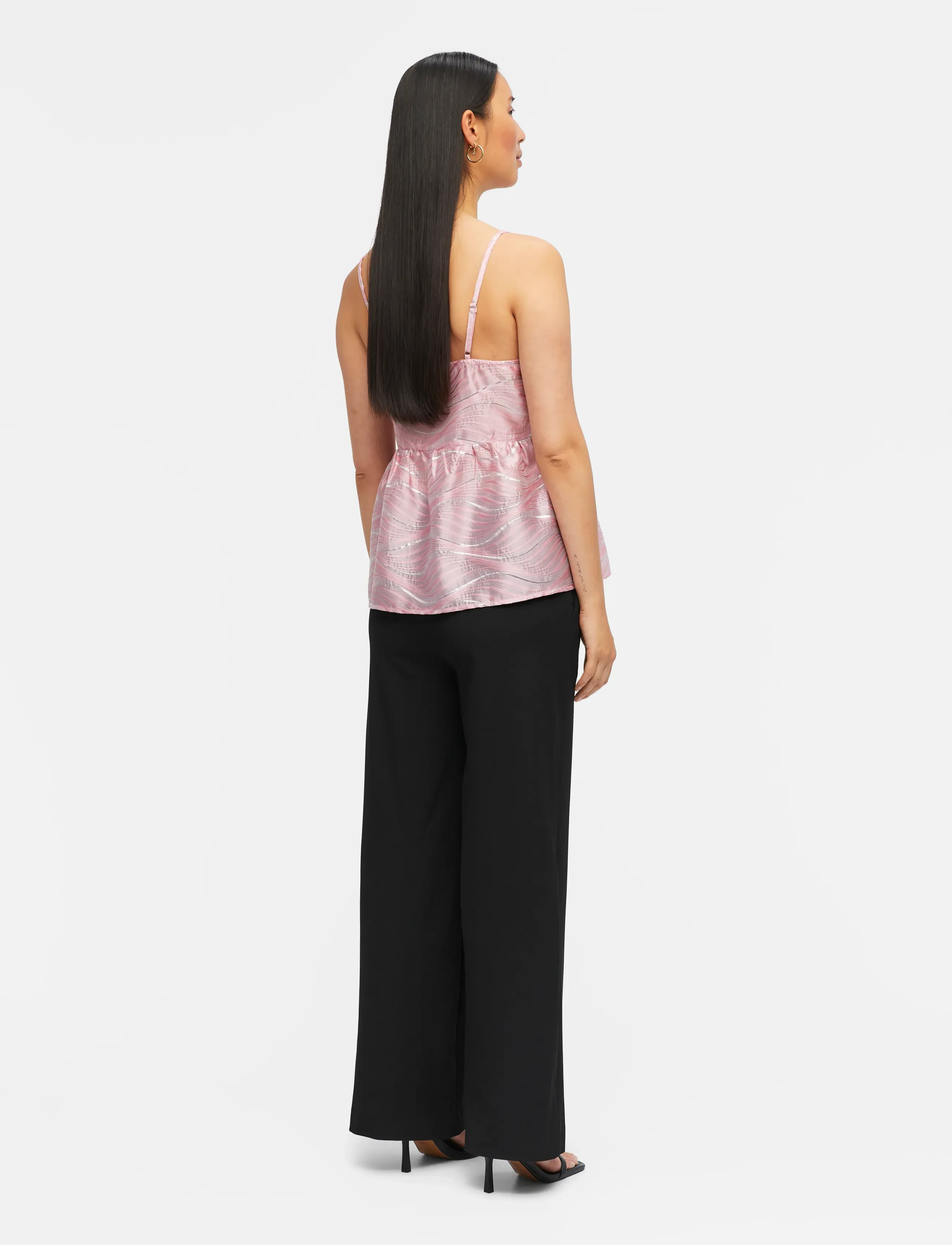 Object - OBJLOES SLIP TOP A SS FAIR 22 - Ærmeløse bluser - powder pink - 3