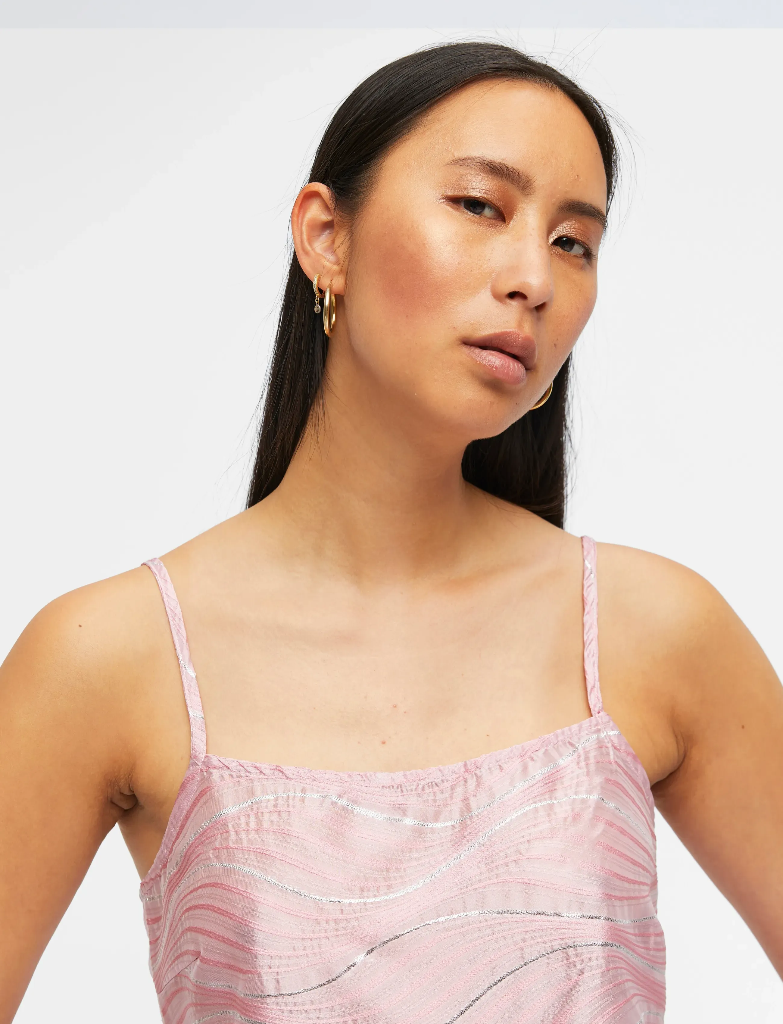 Object - OBJLOES SLIP TOP A SS FAIR 22 - Ærmeløse bluser - powder pink - 5