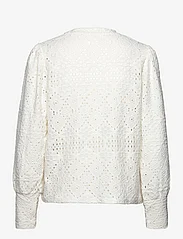 Object - OBJFEODORA L/S TOP NOOS - long-sleeved blouses - cloud dancer - 1