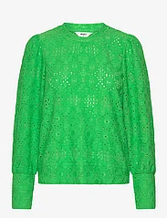 Object - OBJFEODORA L/S TOP NOOS - long-sleeved blouses - vibrant green - 0