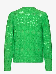 Object - OBJFEODORA L/S TOP NOOS - long-sleeved blouses - vibrant green - 1
