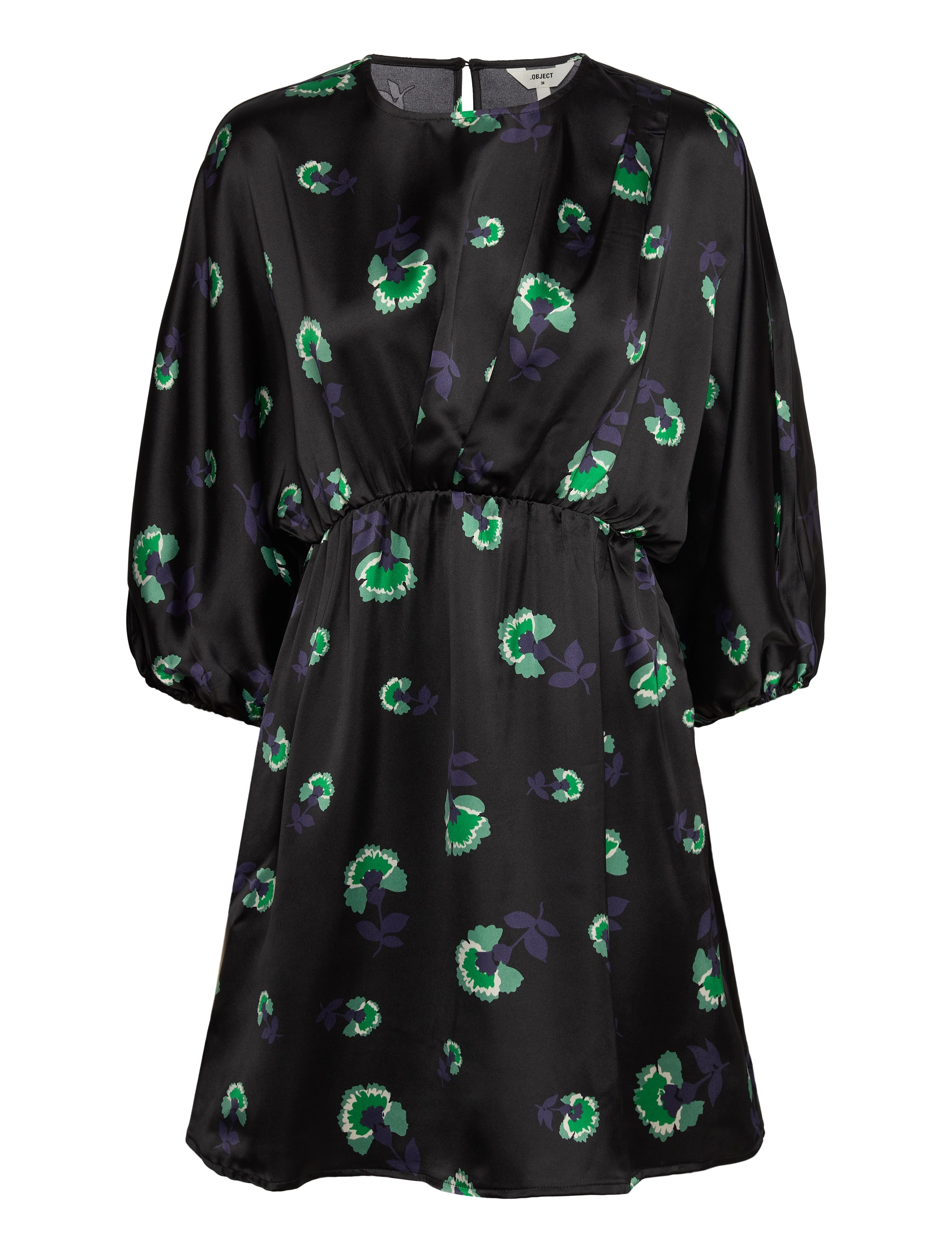 OBJECT Objagafia 3/4 Kleid 125 Schwarz - 34 - Damen