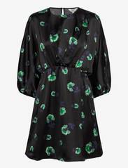Object - OBJAGAFIA 3/4 DRESS 125 - ballīšu apģērbs par outlet cenām - black - 0