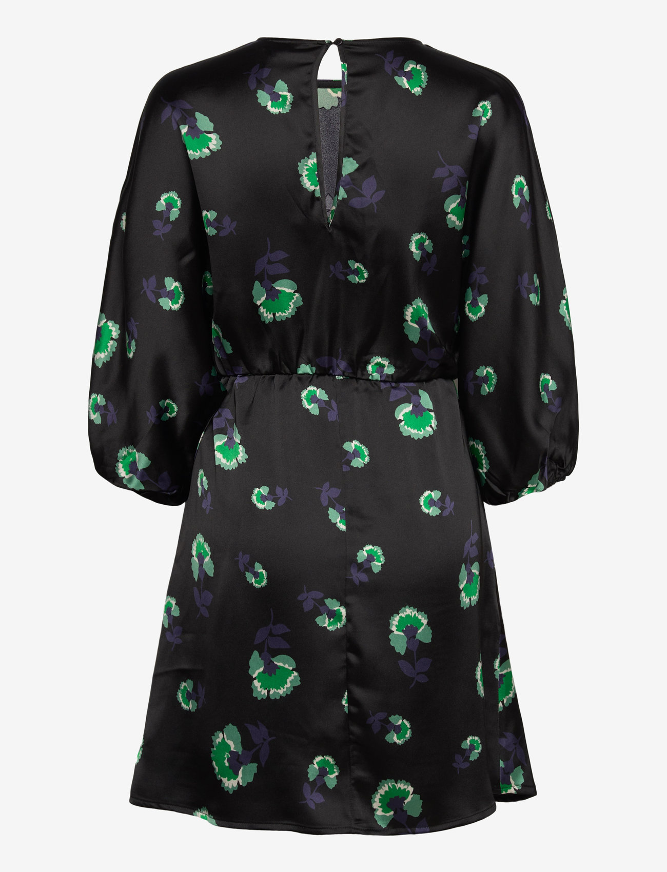 Object - OBJAGAFIA 3/4 DRESS 125 - festklänningar - black - 1