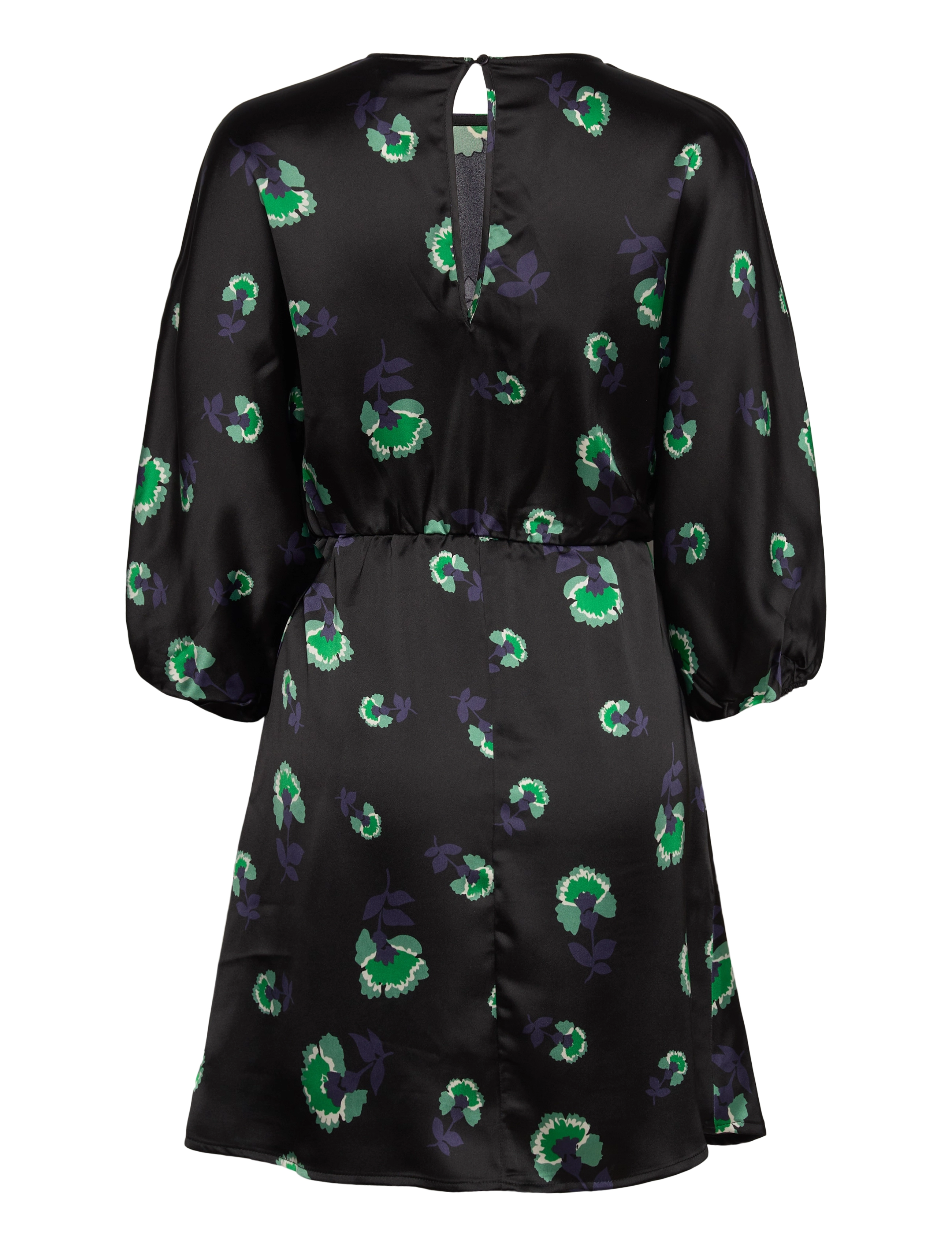 Object - OBJAGAFIA 3/4 DRESS 125 - festklänningar - black - 2
