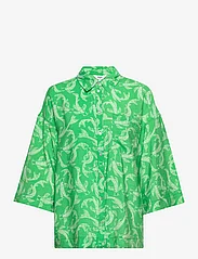 Object - OBJRIO 3/4 SHIRT 125 - langærmede skjorter - fern green - 0