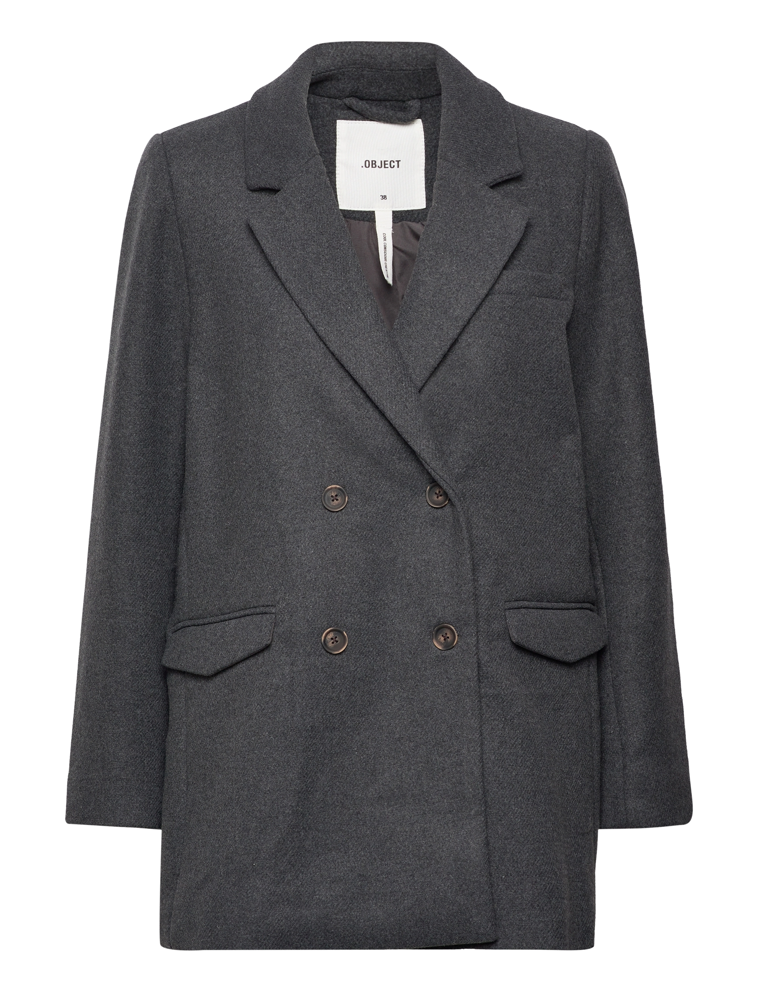 OBJECT Objblaza Le Jacke Noos Grau - 38 - Damen