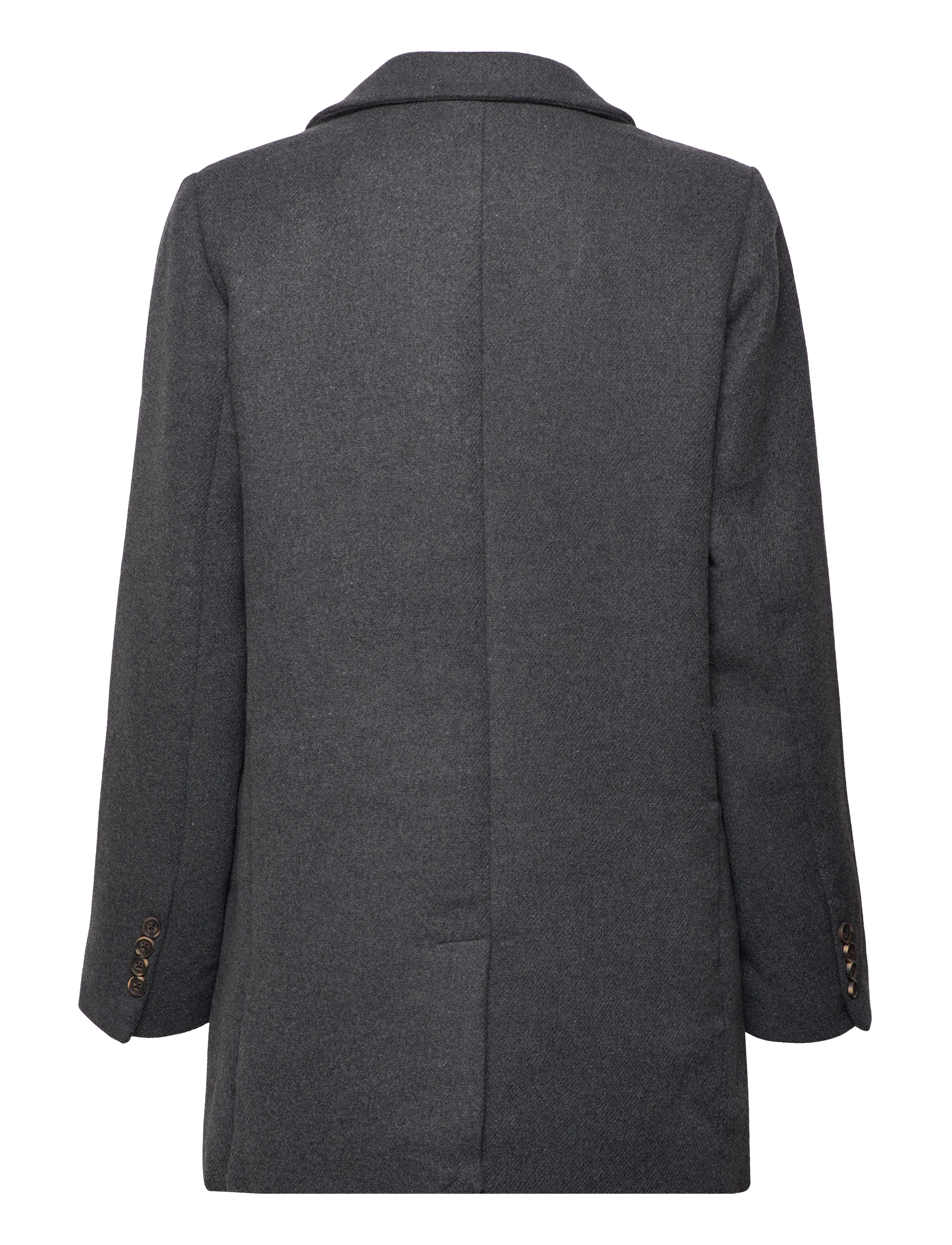 Object - OBJBLAZA LE JACKET NOOS - wool coats - dark grey melange - 2