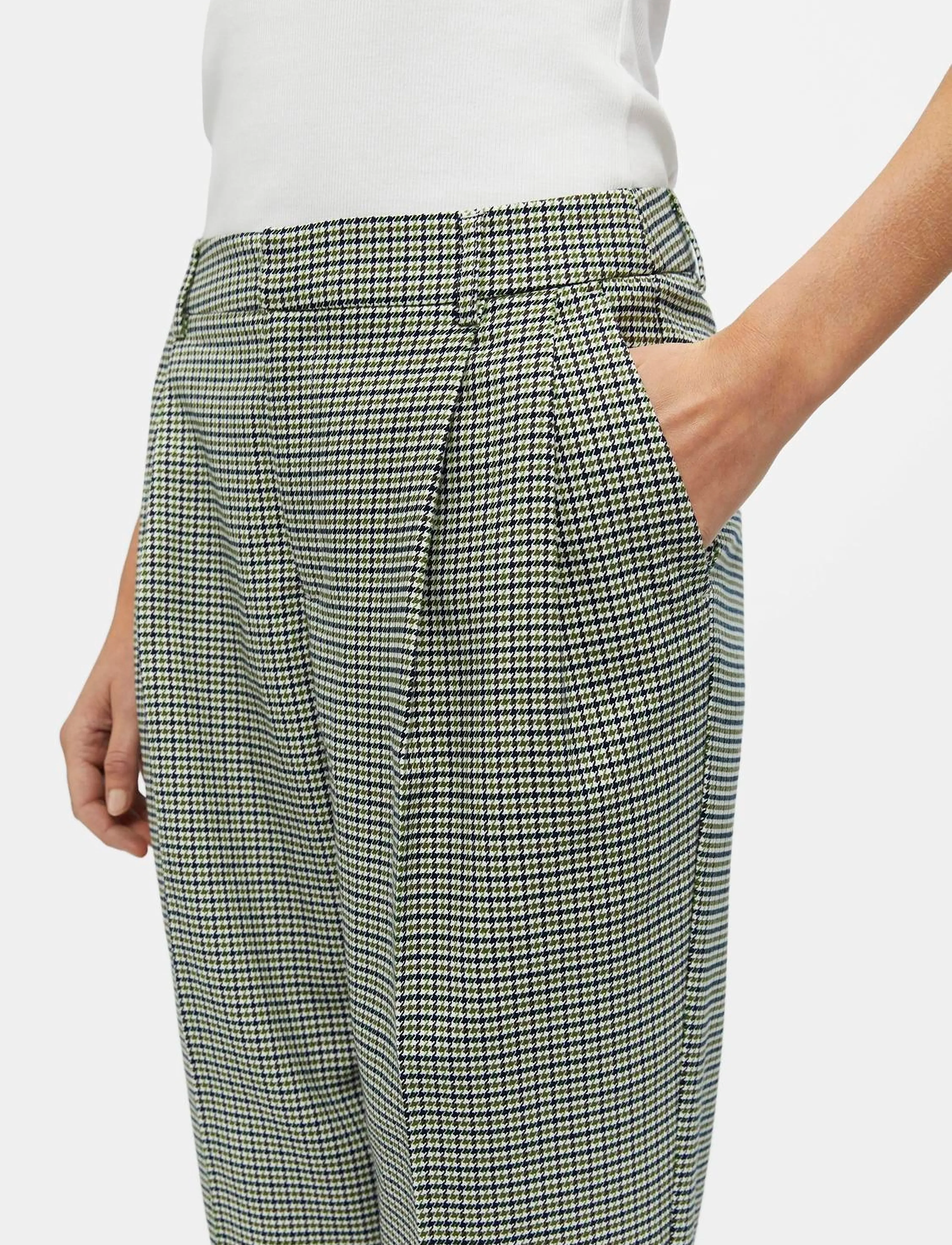 Object - OBJKELLY MW PANTS 125 - straight leg trousers - sandshell - 5