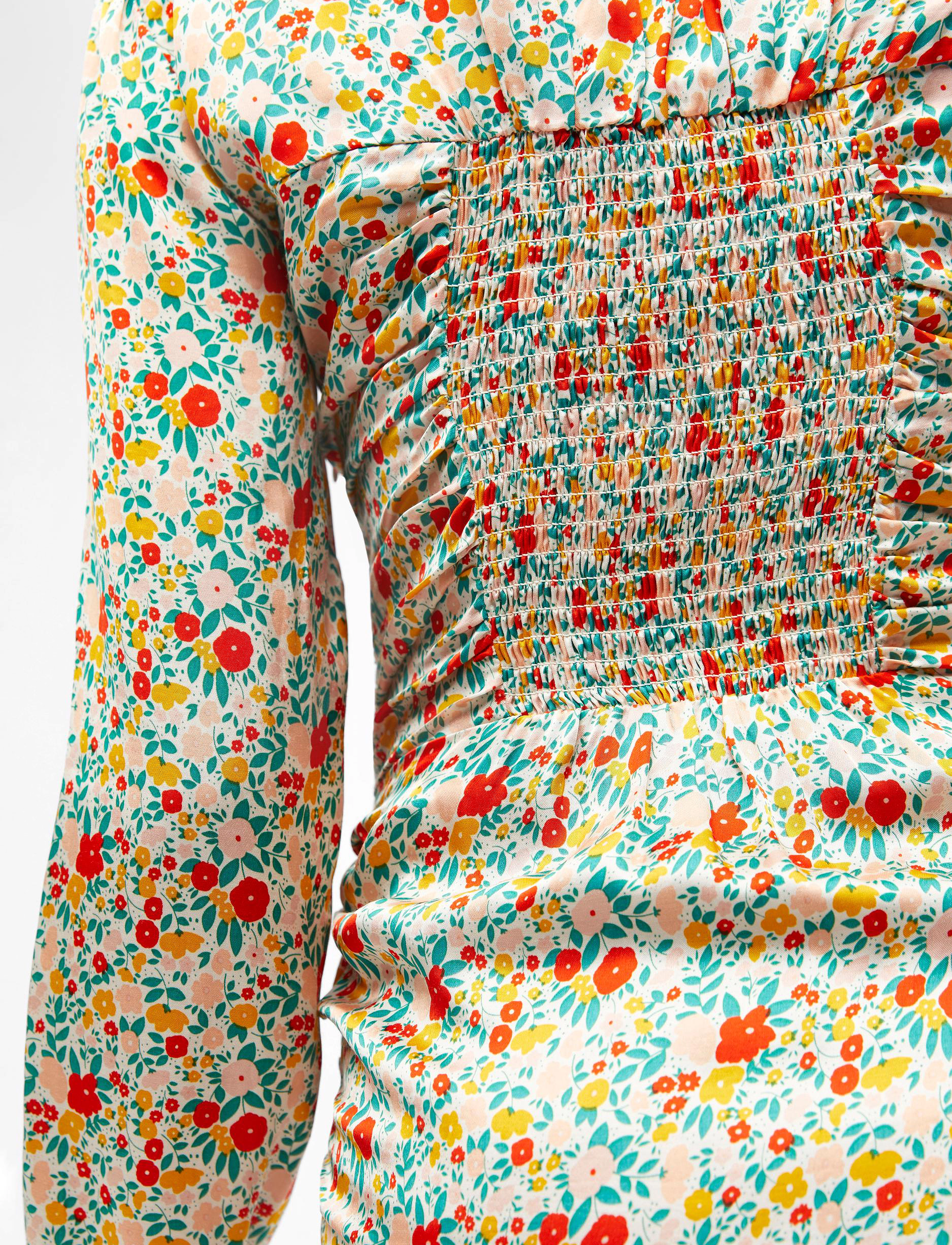 Object - OBJJABIN L/S SLIM DRESS 126 - sommerkjoler - sandshell - 5