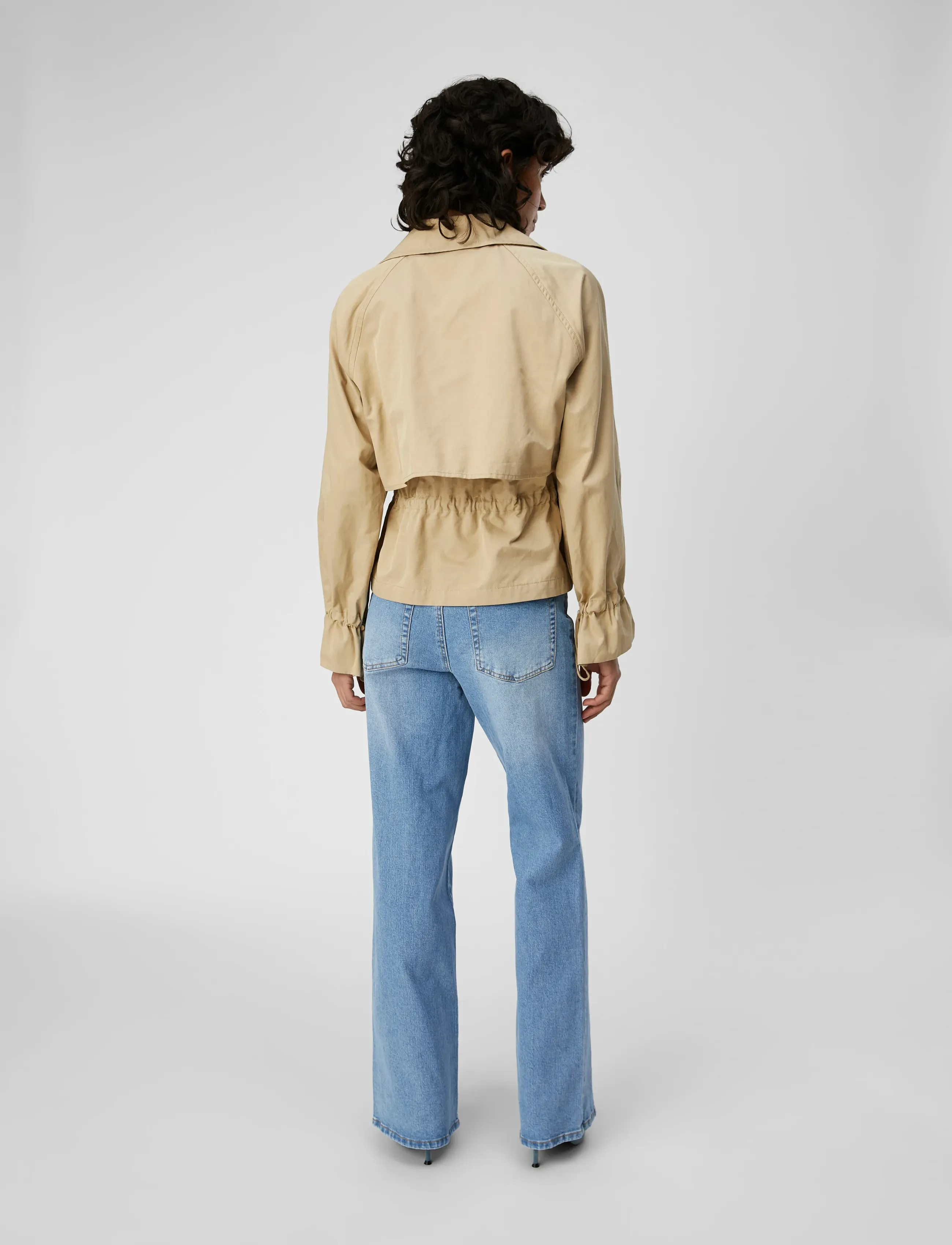 Object - OBJMAGDA L/S JACKET REP - ulkovaatteet - humus - 3