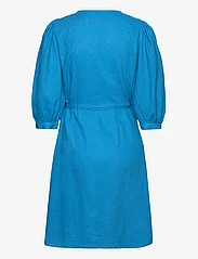 Object - OBJCHRISTINA 3/4 DRESS 126 - slå-om-kjoler - swedish blue - 1