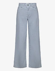 Object - OBJMOJI MW WIDE LONG JEANS 126 - jeans met wijde pijpen - light blue denim - 0