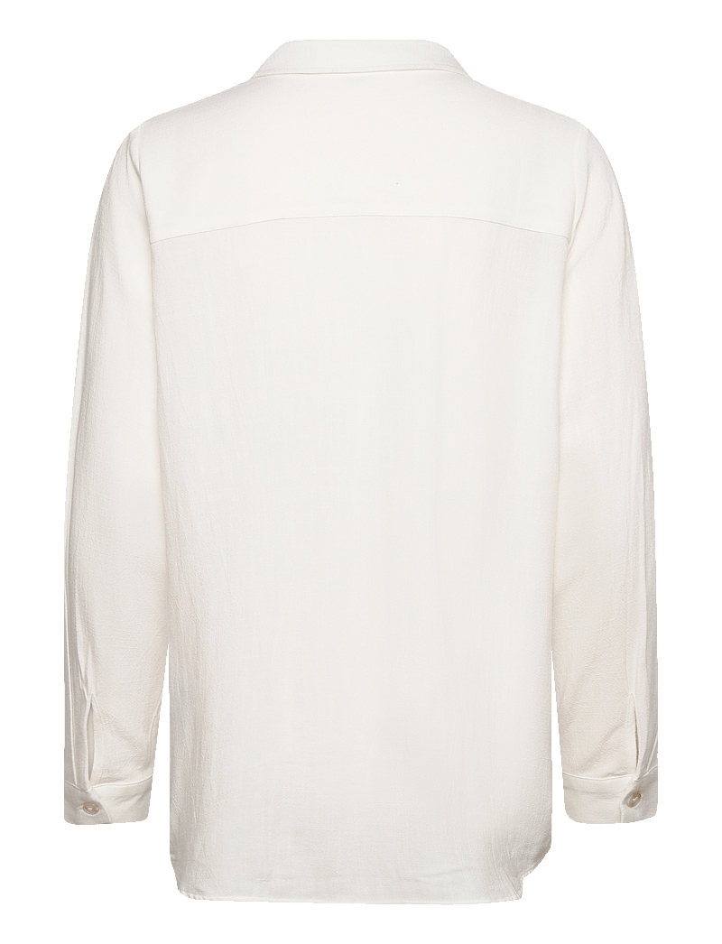 Object - OBJSANNE L/S SHIRT NOOS - cloud dancer - 2