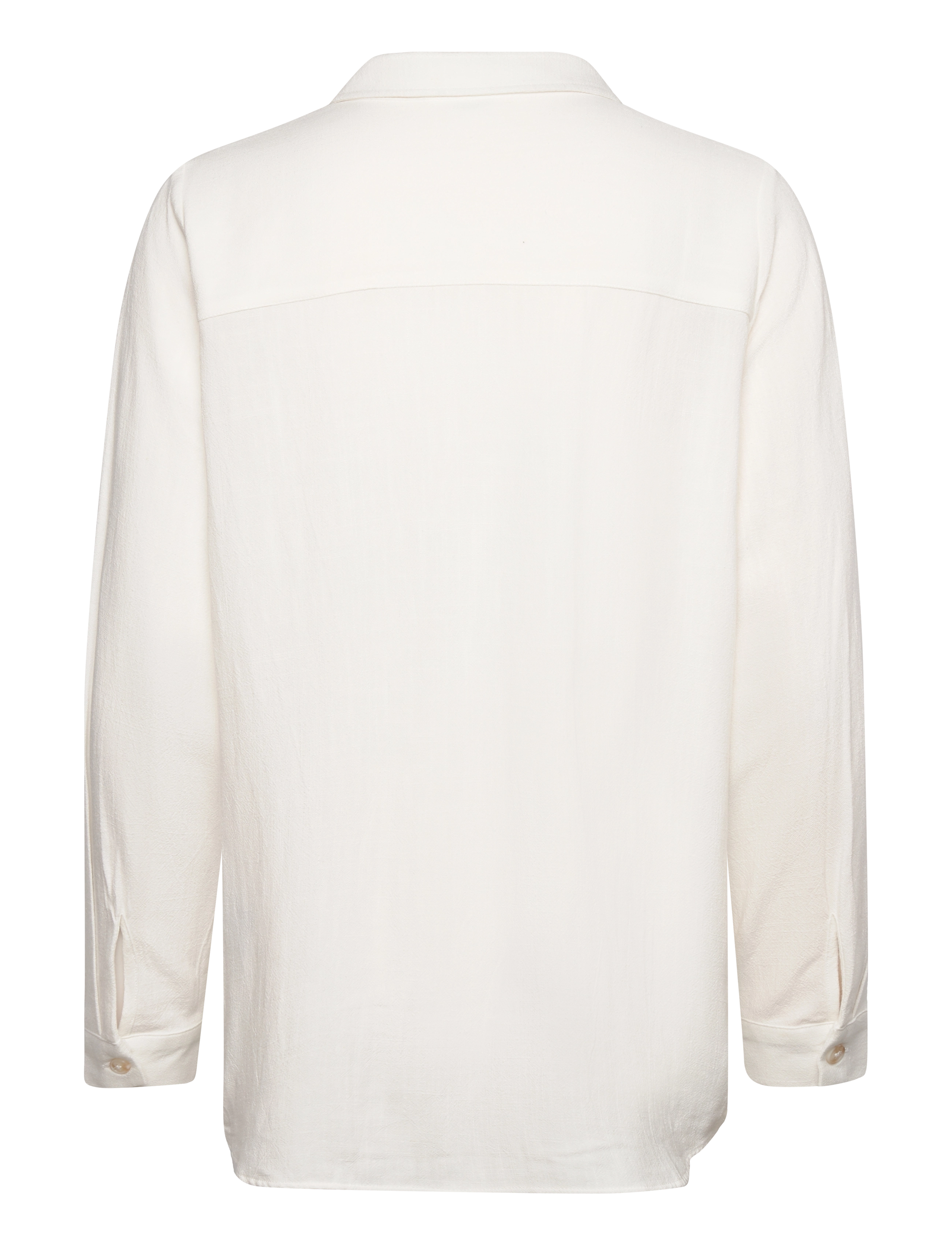 Object - OBJSANNE L/S SHIRT NOOS - cloud dancer - 2