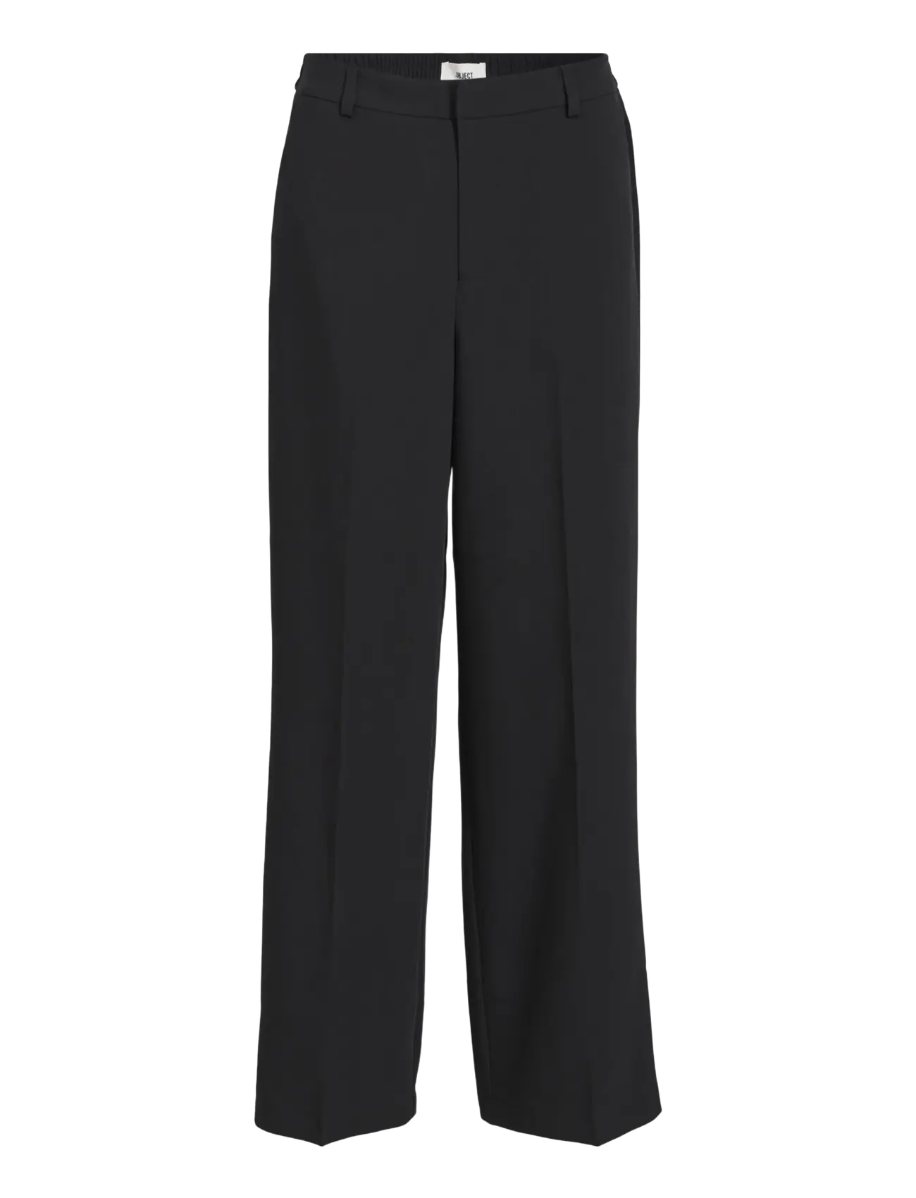 Object OBJSIGRID HW CASUAL PANT NOOS - Bukser - BLACK / black