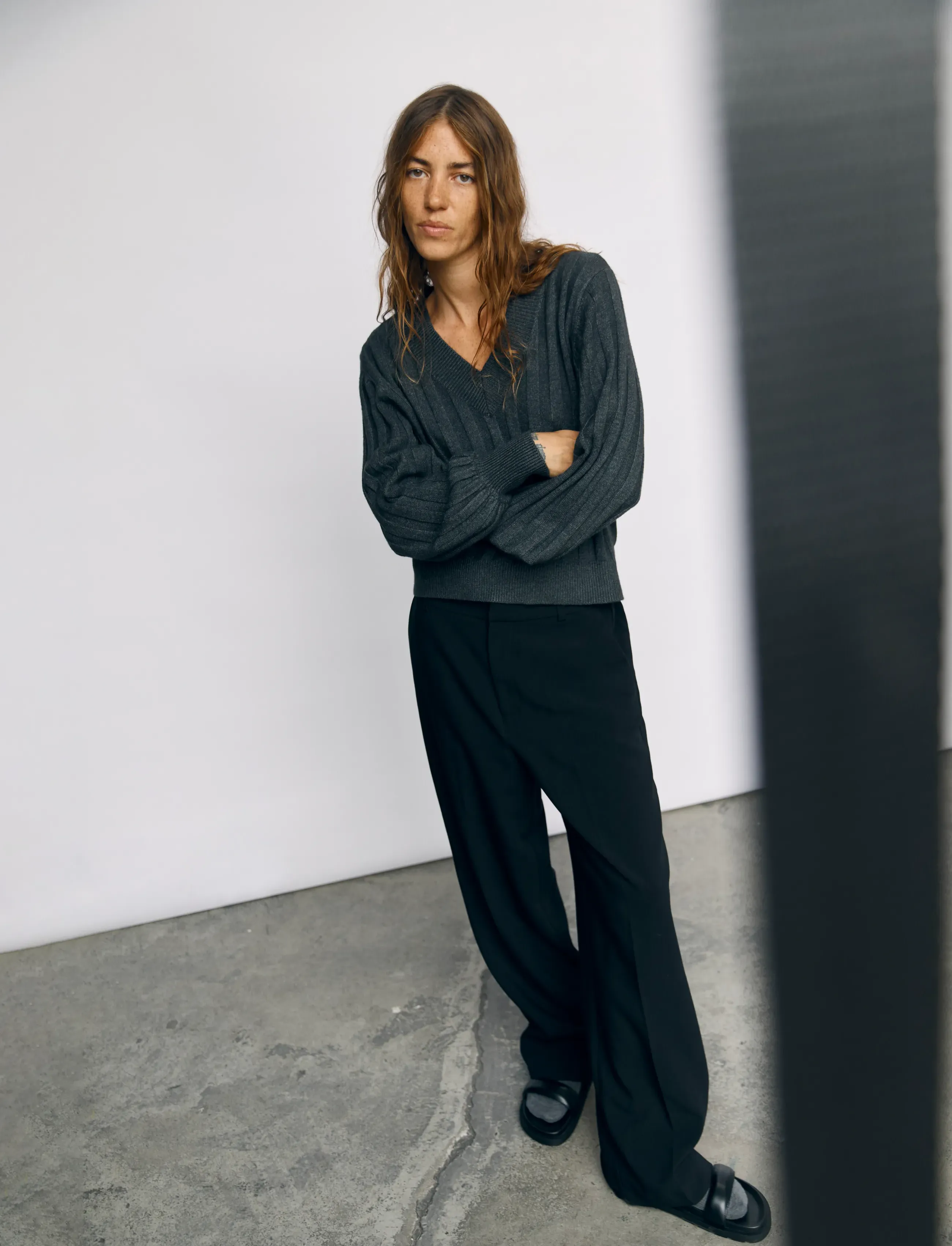 OBJECT Objsigrid Hw Casual Pant Noos kostymbyxor dam – bild 5