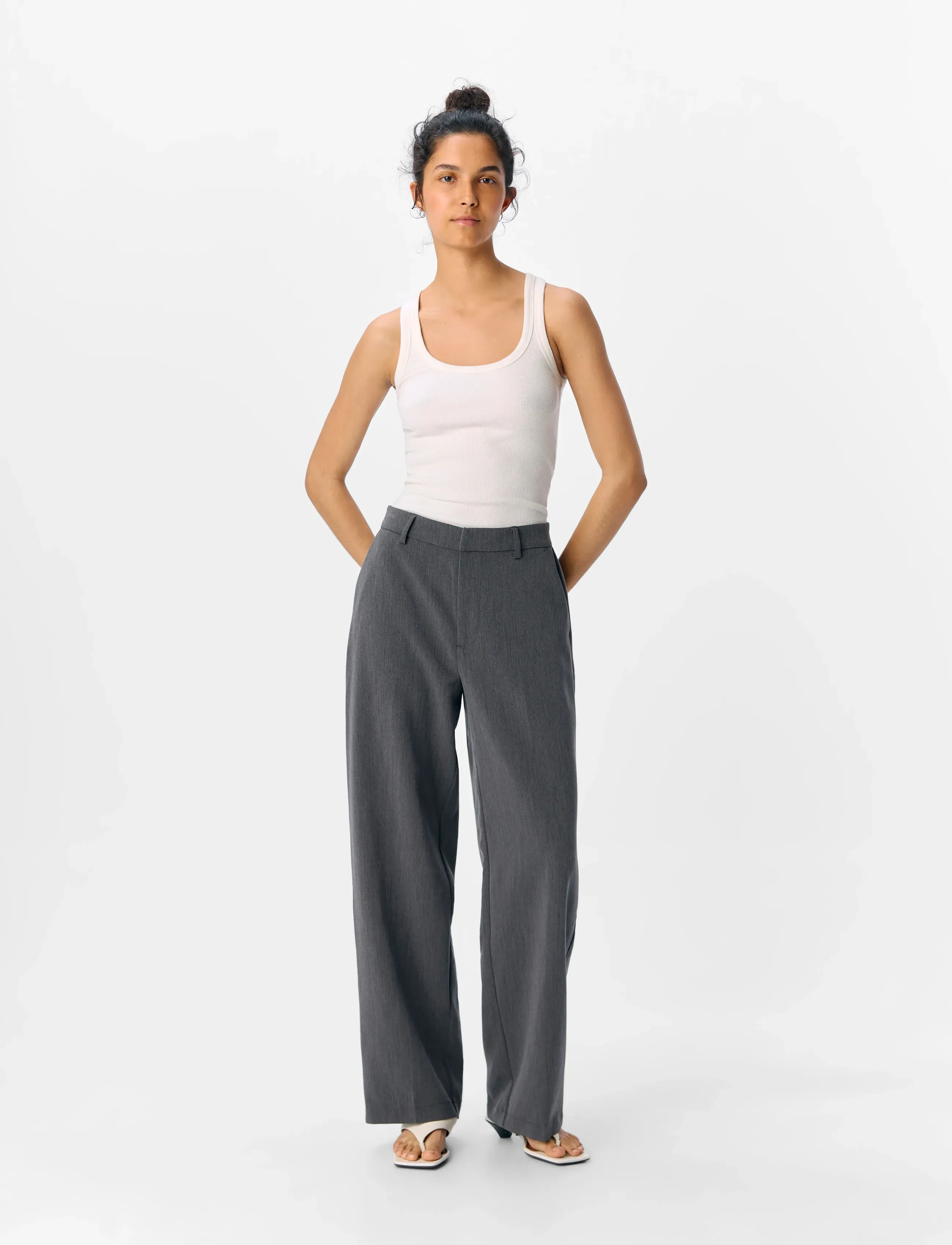 OBJECT Objsigrid Hw Casual Pant Noos kostymbyxor dam – bild 5