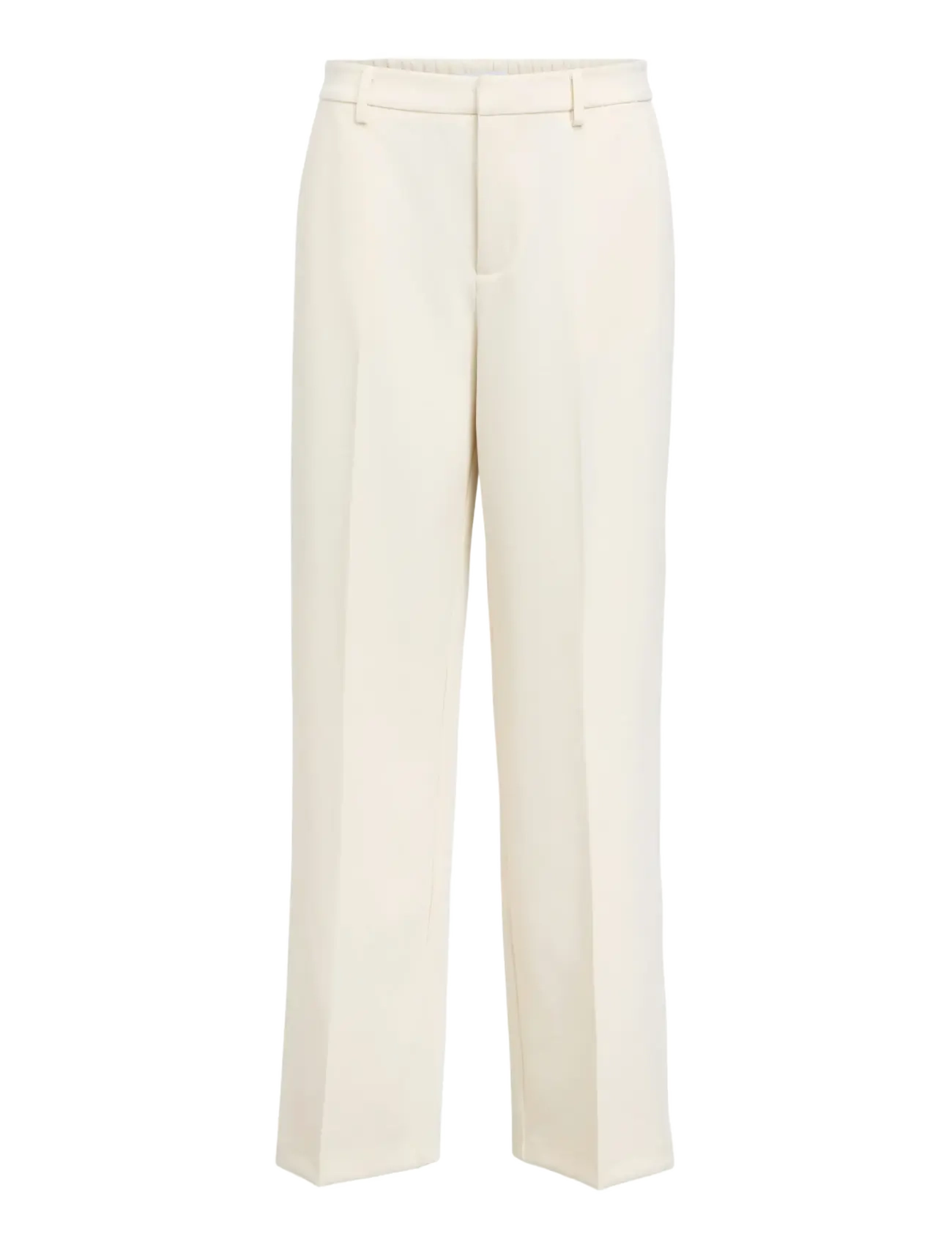 Object OBJSIGRID HW CASUAL PANT NOOS - Bukser - SANDSHELL / cream