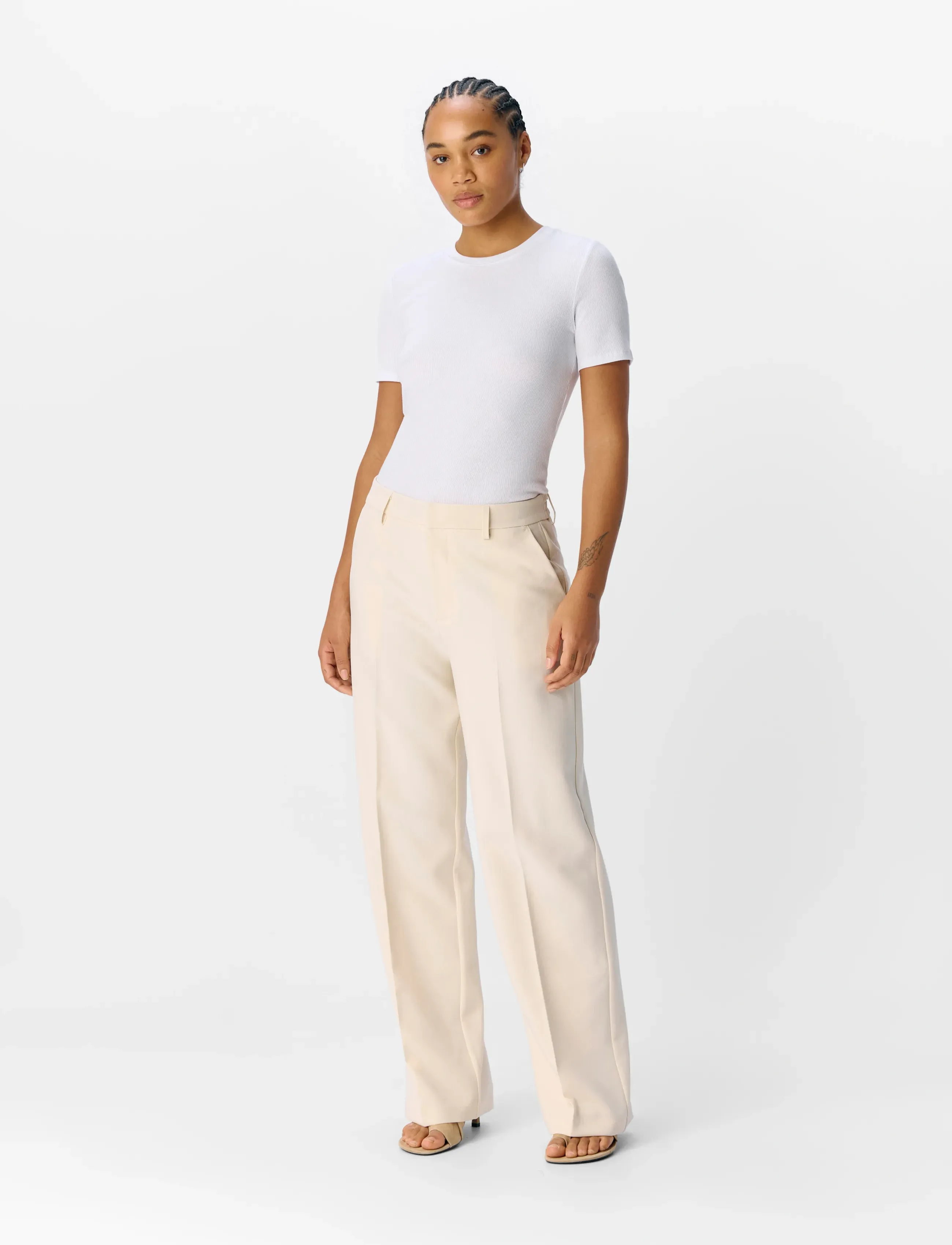 OBJECT Objsigrid Hw Casual Pant Noos kostymbyxor dam – bild 3
