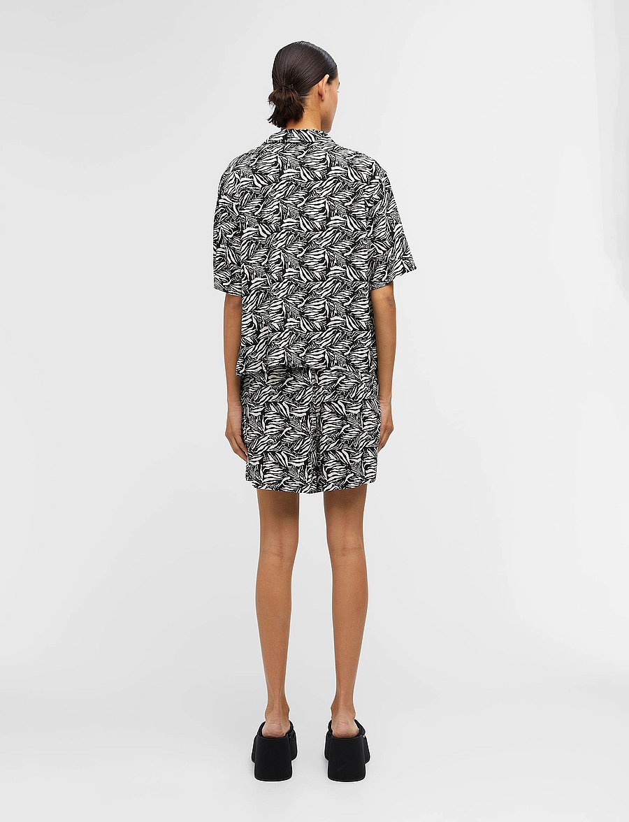Object - OBJFRIGG 2/4 SHIRT 127 - lyhythihaiset kauluspaidat - cloud dancer - 2