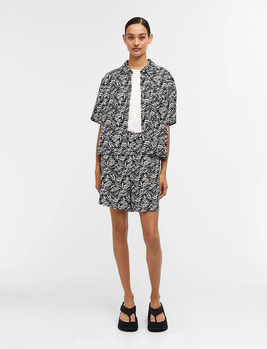 Object - OBJFRIGG 2/4 SHIRT 127 - lyhythihaiset kauluspaidat - cloud dancer - 4