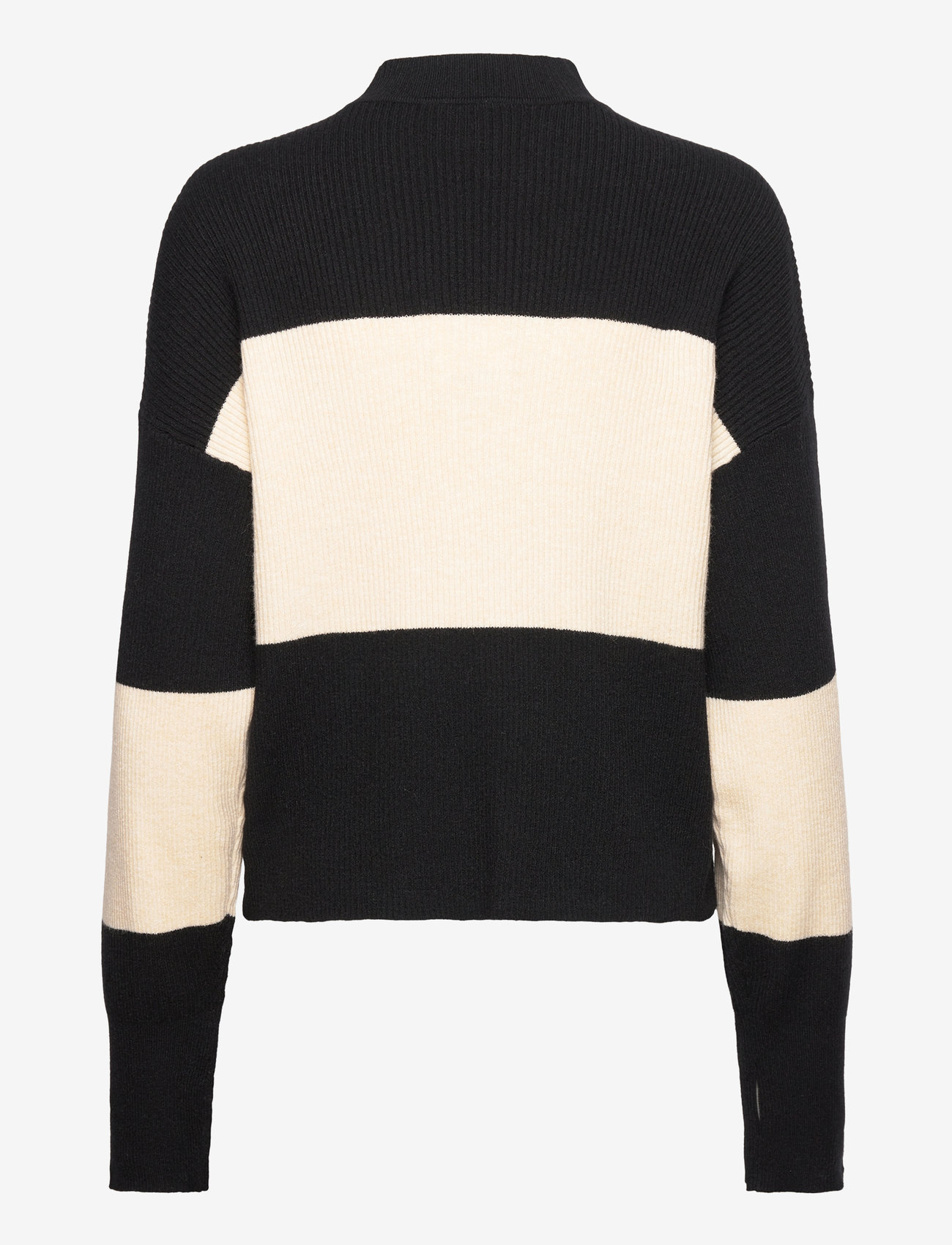 Object - OBJBRIGHT L/S KNIT PULLOVER PB14 - sviitrid - black - 2