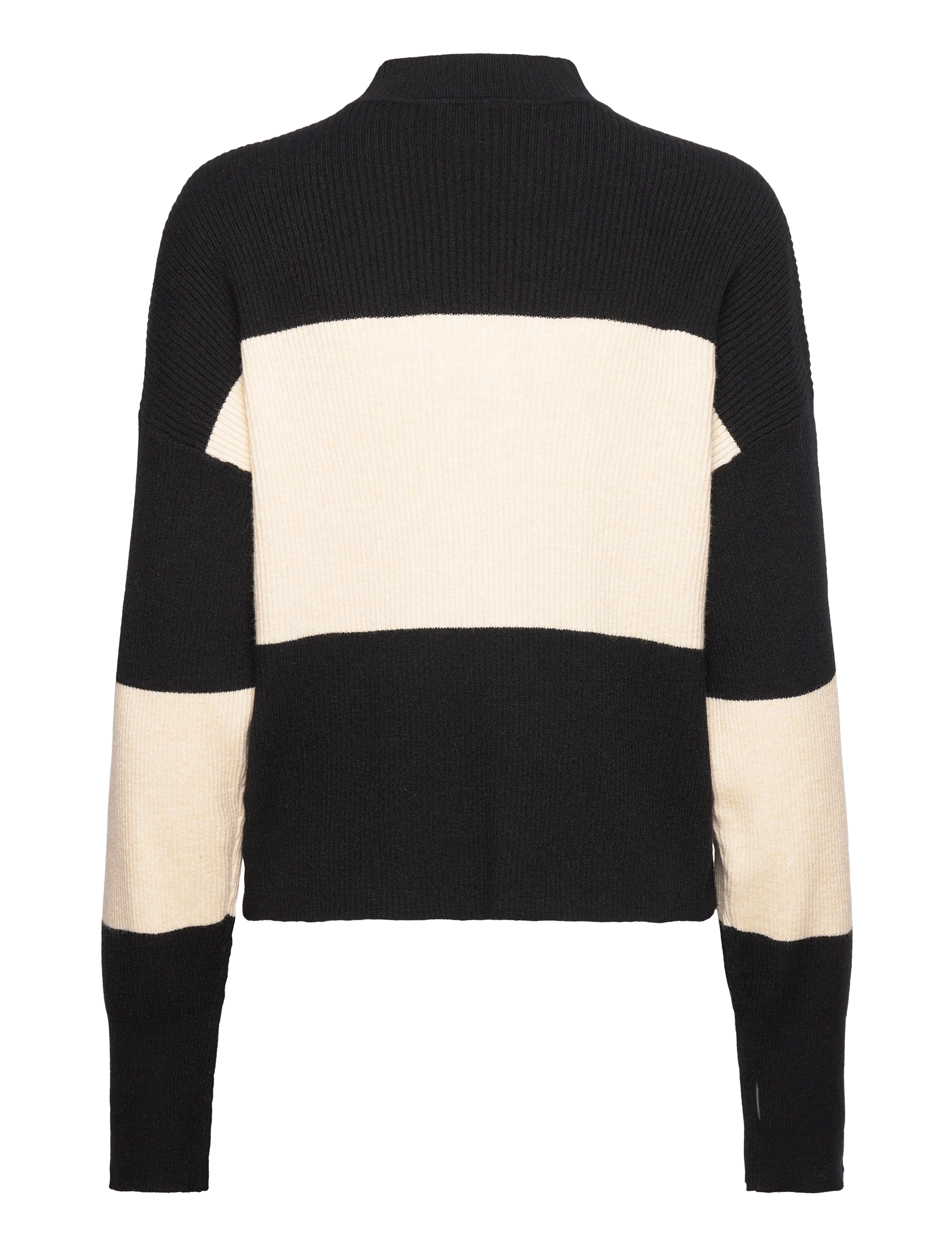 Object - OBJBRIGHT L/S KNIT PULLOVER PB14 - neulepuserot - black - 2