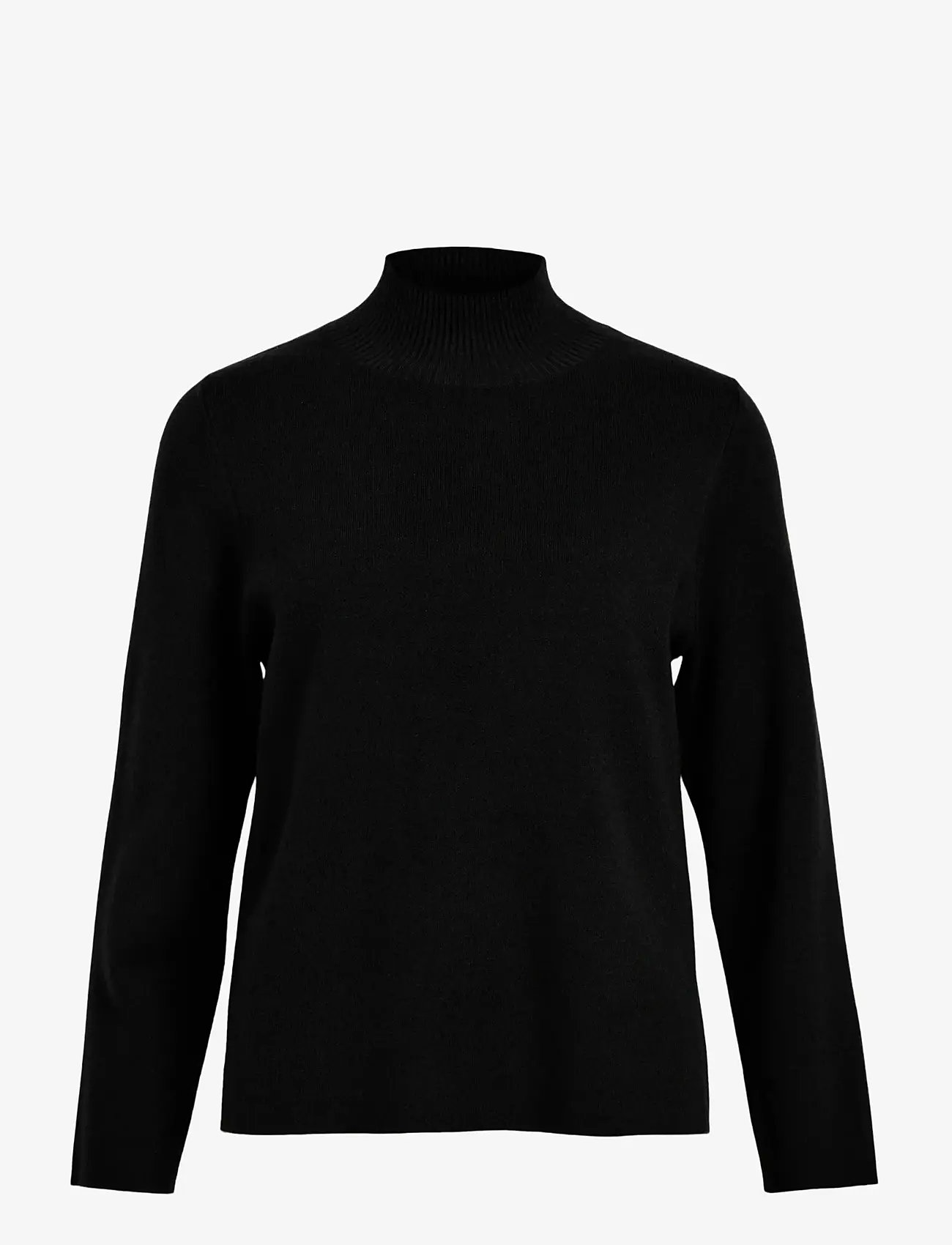 Object - OBJREYNARD HIGH NECK PULLOVER NOOS - herbstliche kleidung - black - 0
