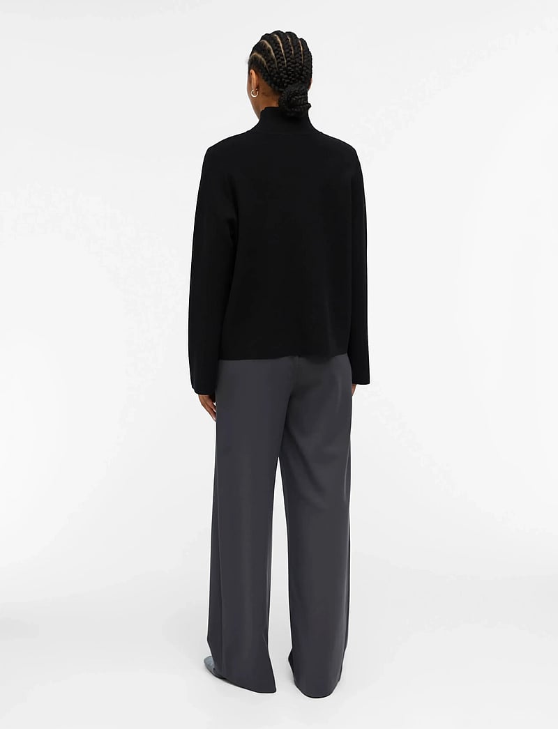 Object - OBJREYNARD HIGH NECK PULLOVER NOOS - pullover - black - 3