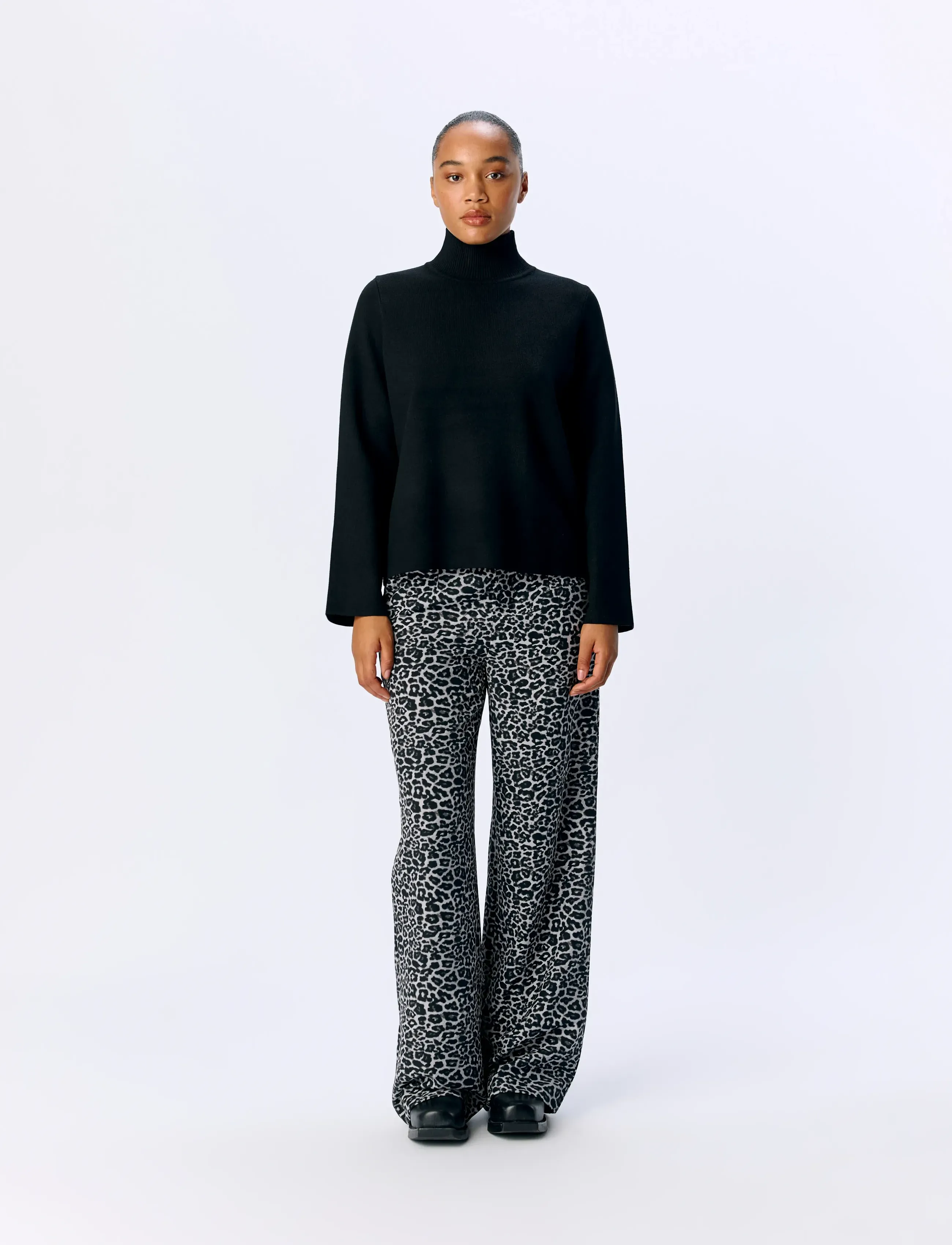 Object - OBJREYNARD HIGH NECK PULLOVER NOOS - pullover - black - 4