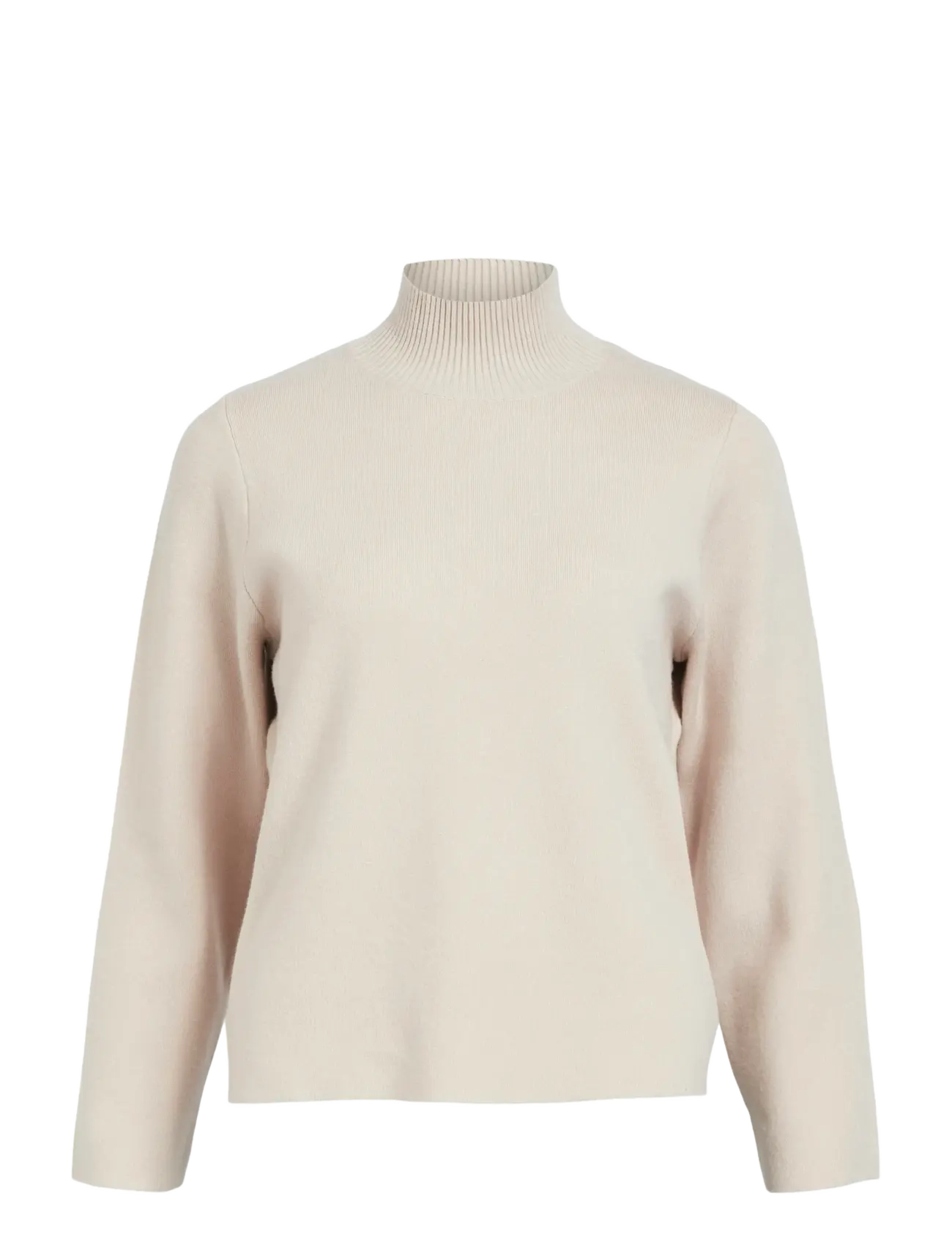 OBJREYNARD HIGH NECK PULLOVER NOOS - SILVER GRAY