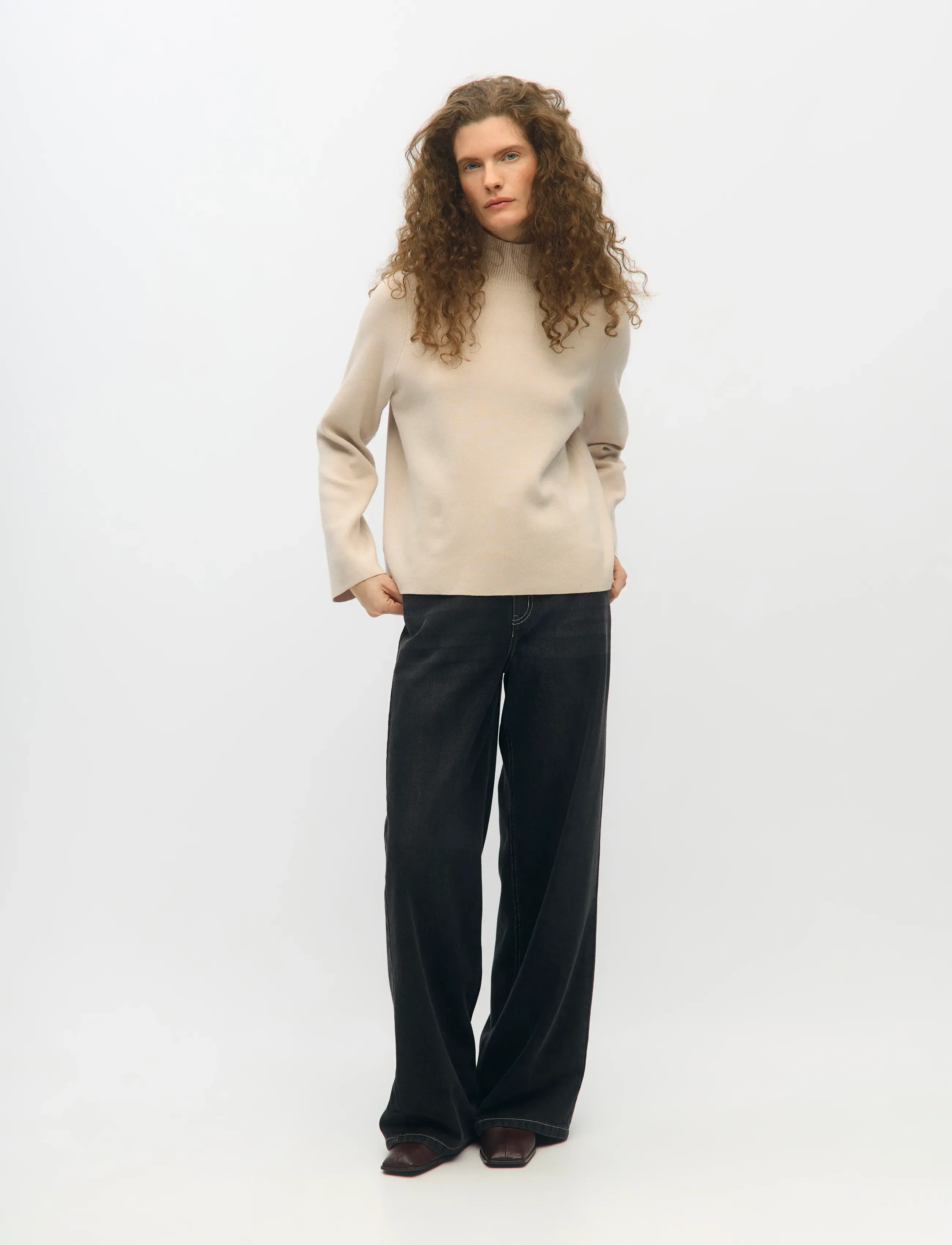 Object - OBJREYNARD HIGH NECK PULLOVER NOOS - pullover - silver gray - 2